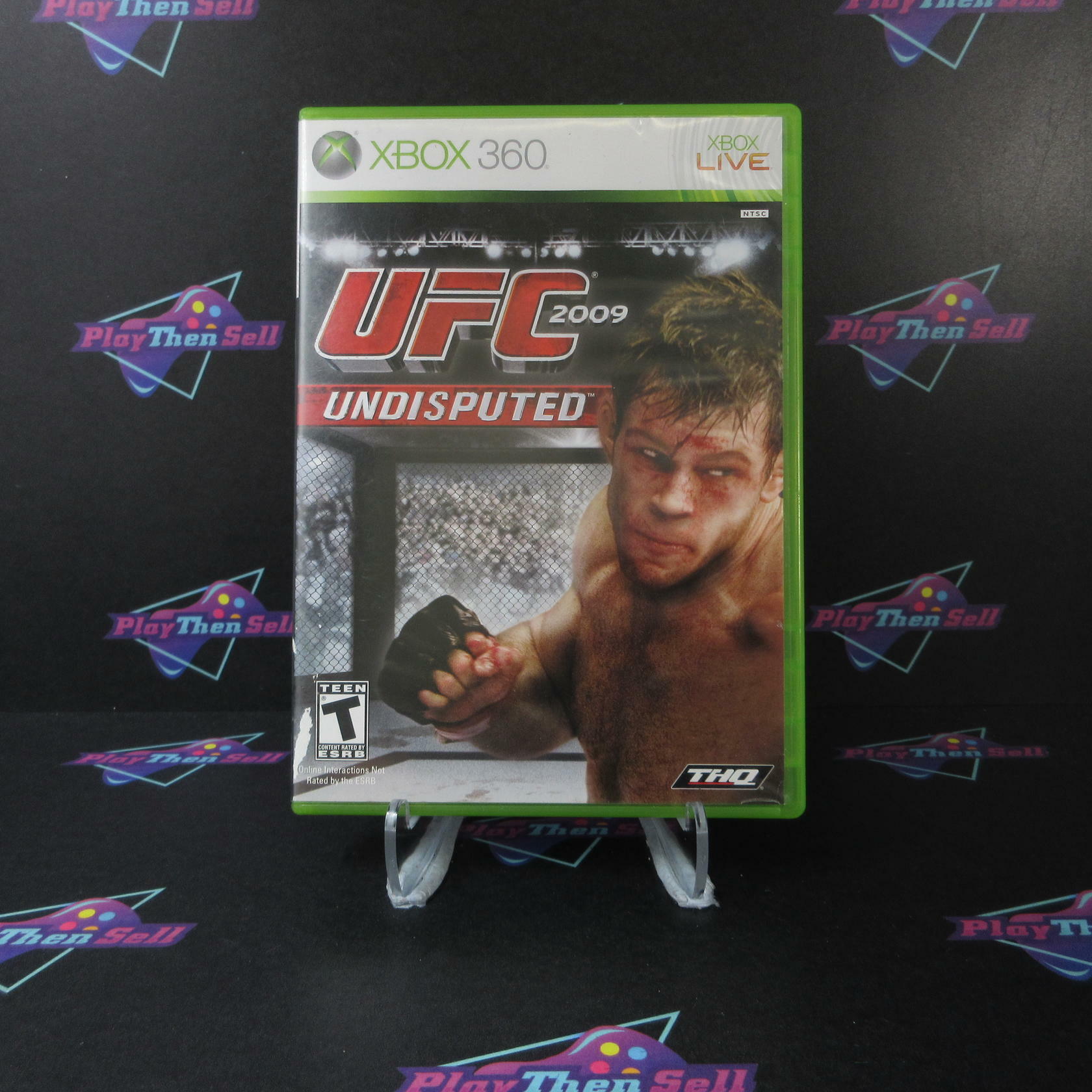 UFC 2009 Undisputed Xbox 360 AD Complete CIB - Very Good