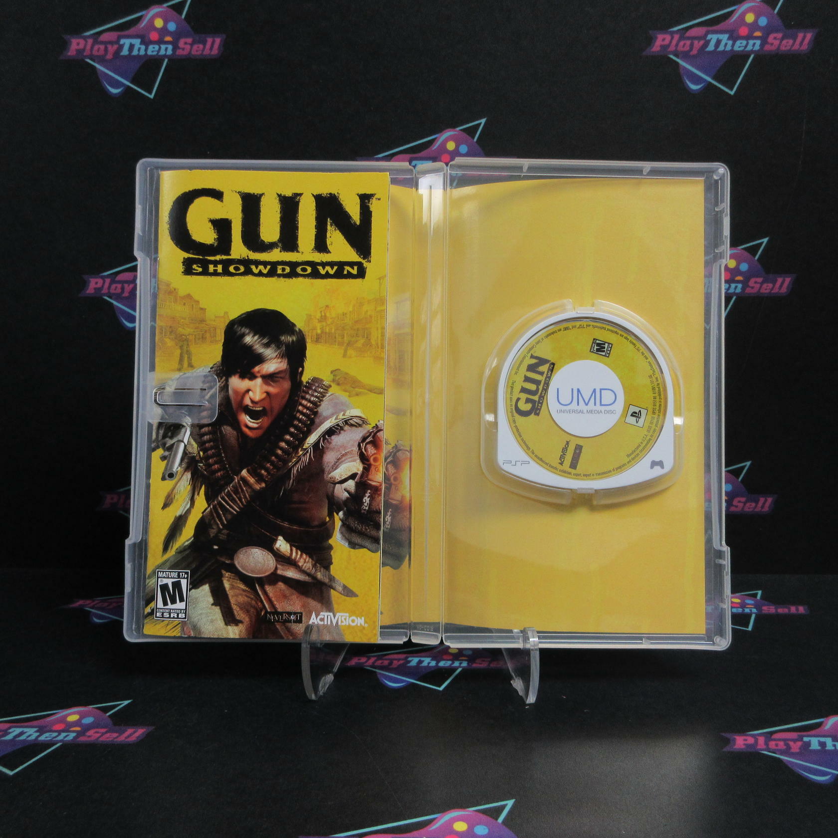 Gun Showdown Sony PSP AD Complete CIB - Very Good