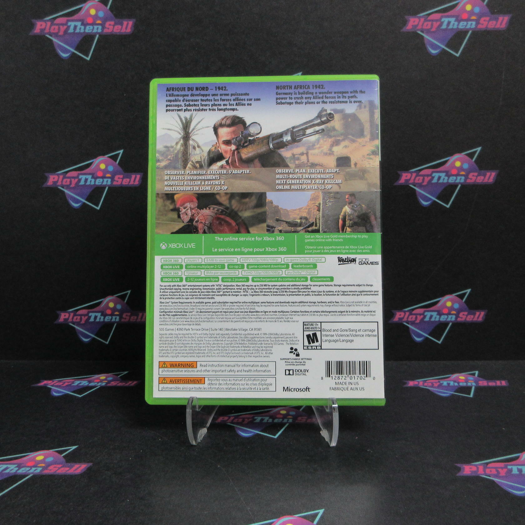 Sniper Elite III Xbox 360 - Very Good