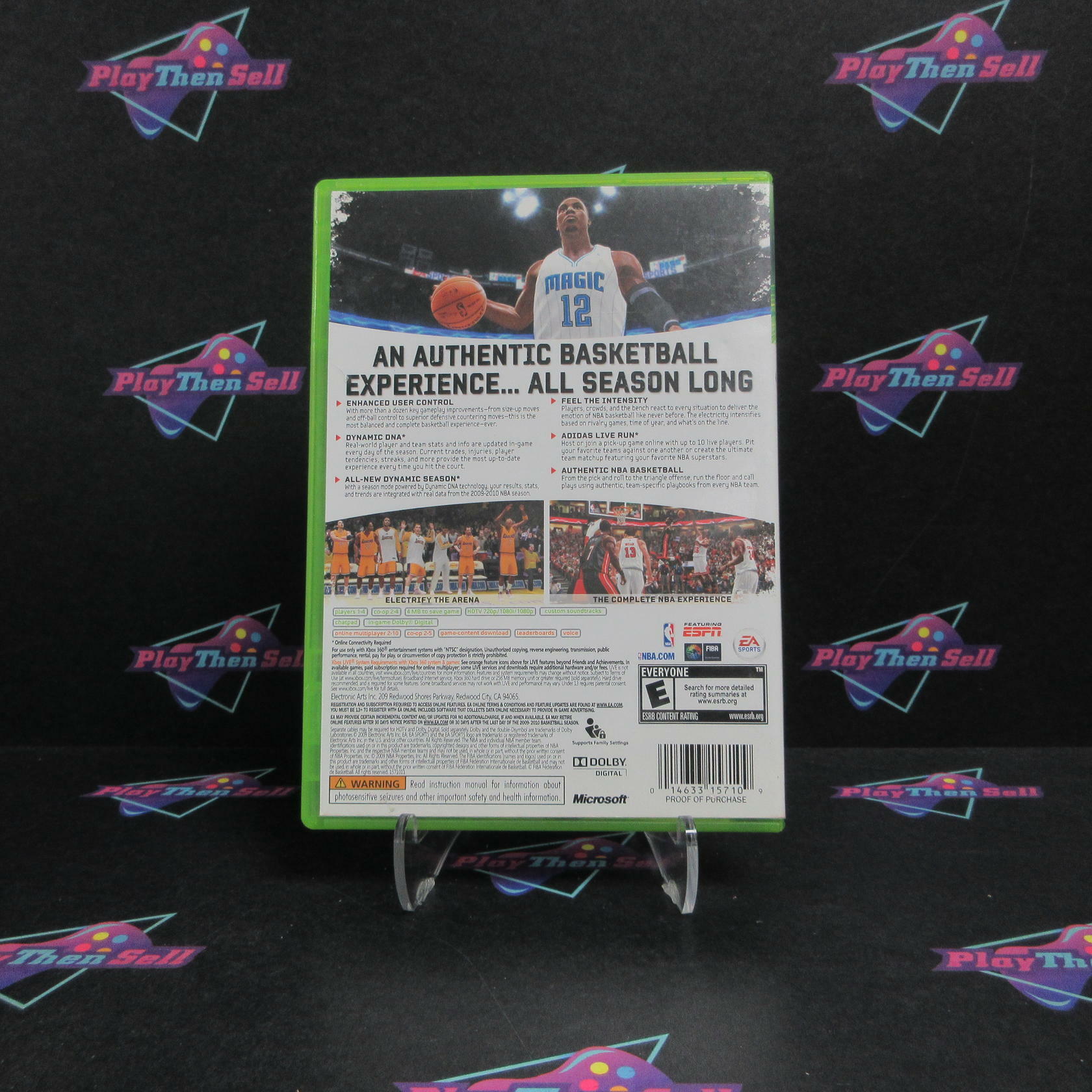 NBA Live 10 Xbox 360 DD Complete CIB - Very Good