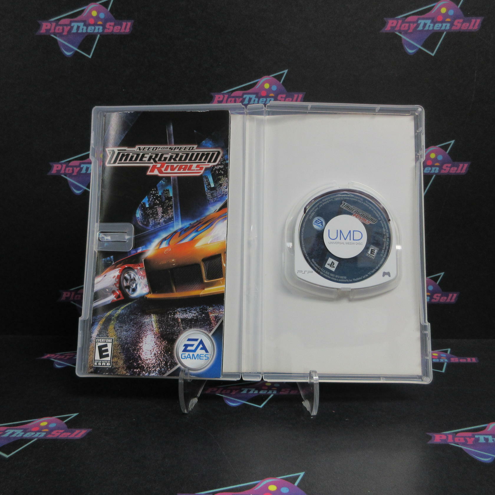Need for Speed Underground Rivals Sony PSP AD Complete CIB - Very Good