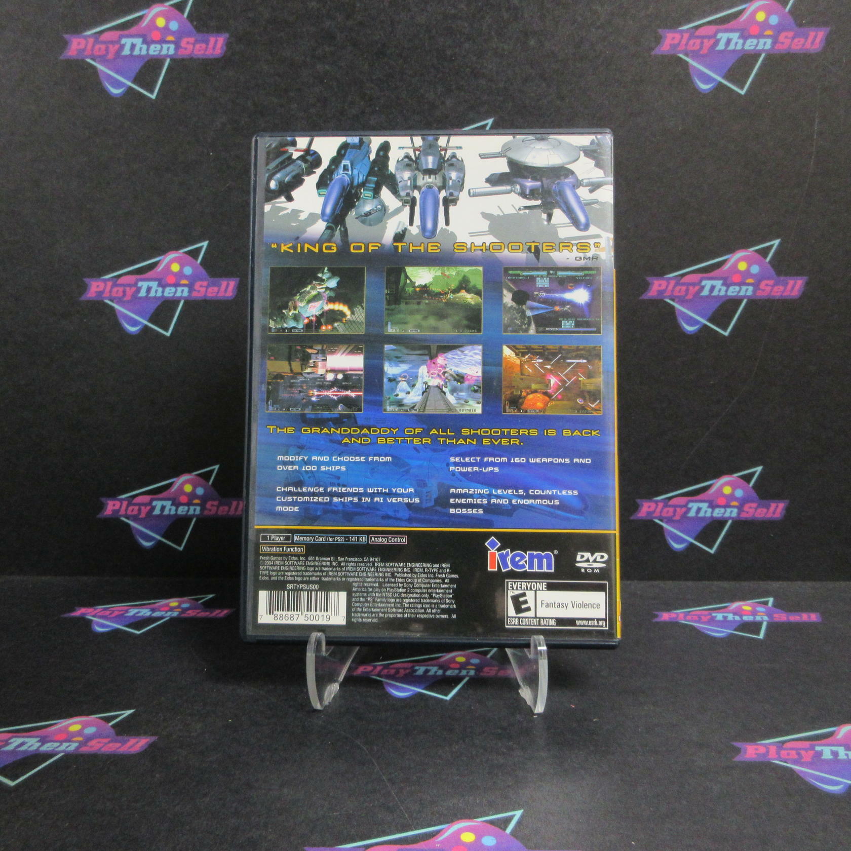 R Type Final PS2 PlayStation 2 DD/MD + Reg Card Complete CIB - Very Good