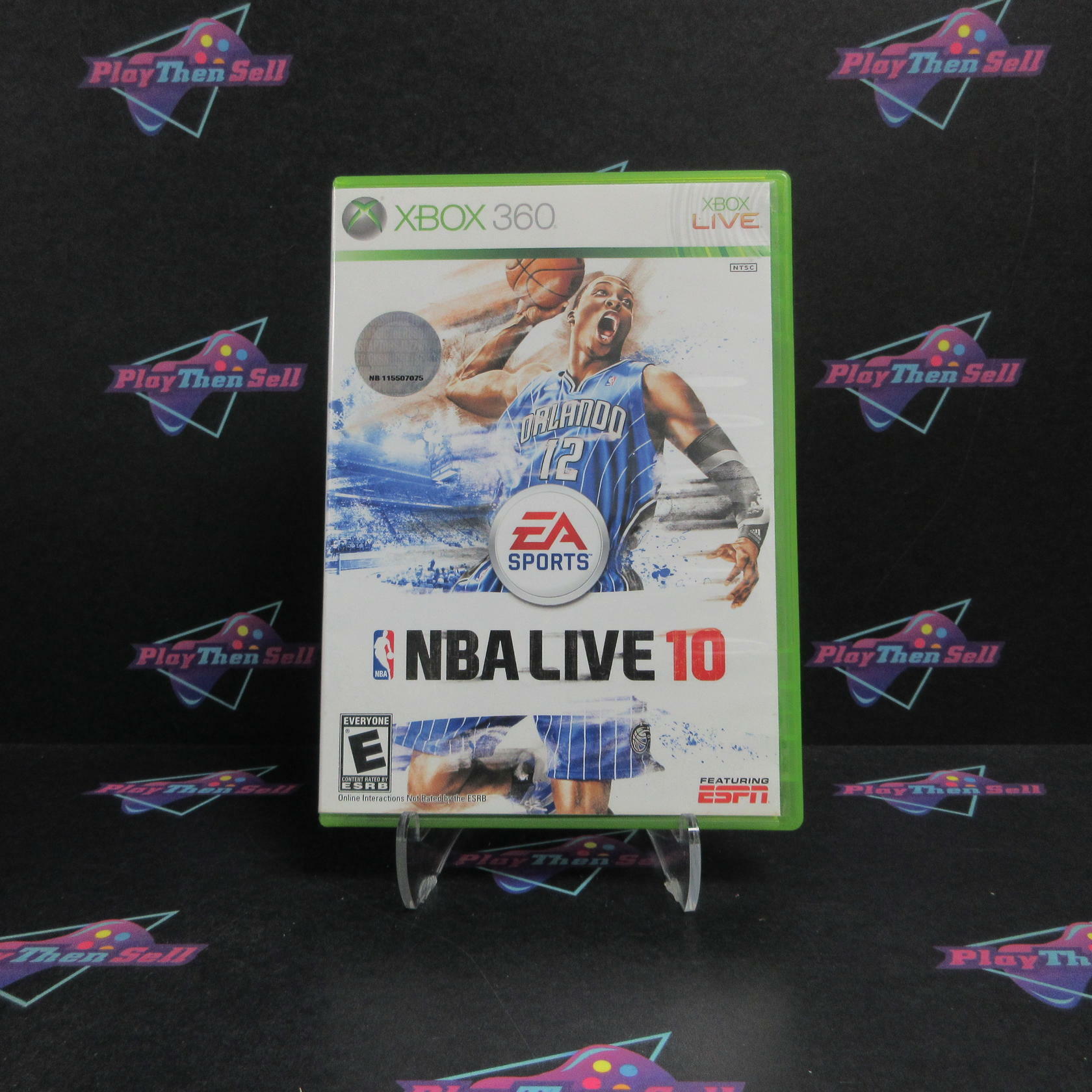 NBA Live 10 Xbox 360 DD Complete CIB - Very Good