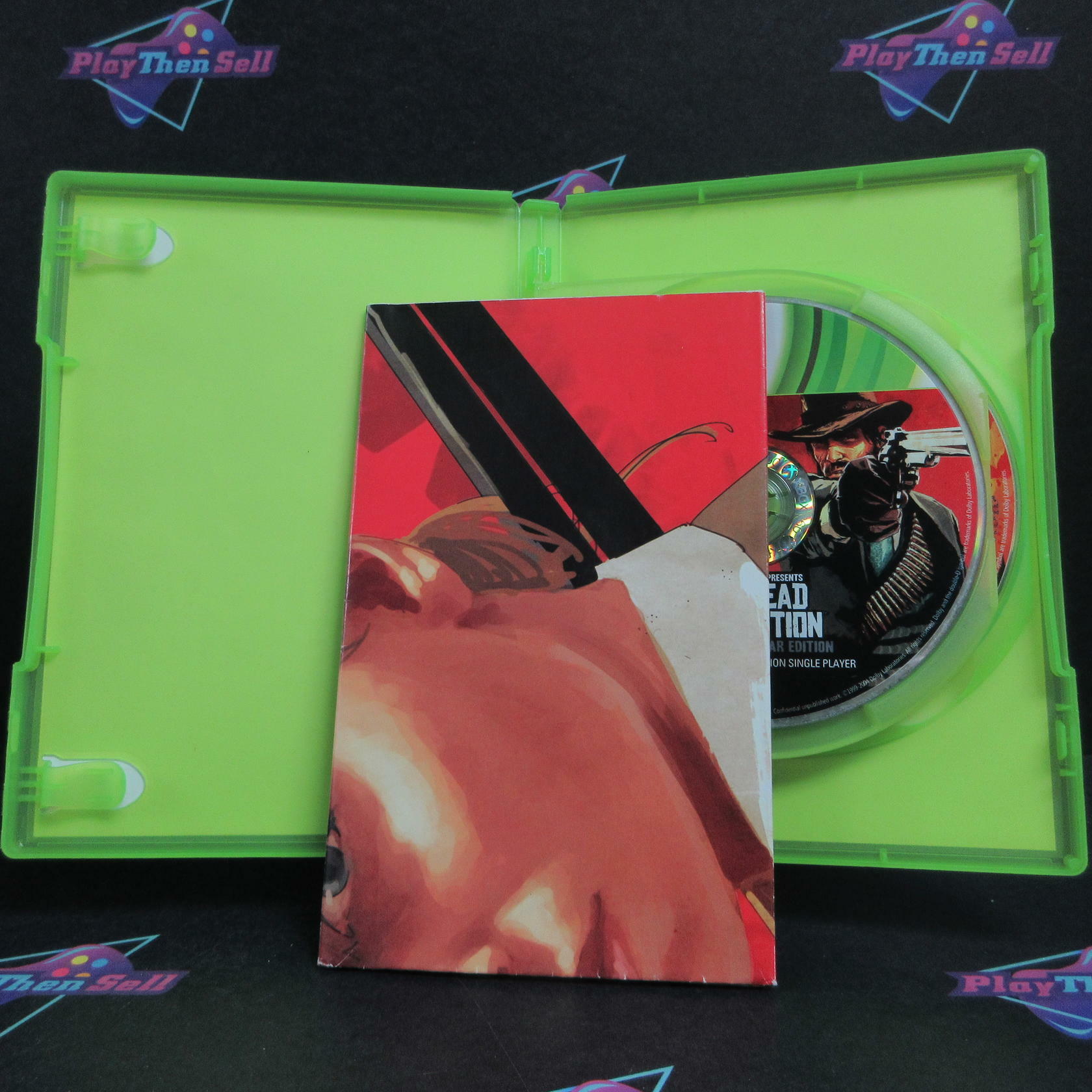 Red Dead Redemption GOTY Xbox 360 + Map - Very Good