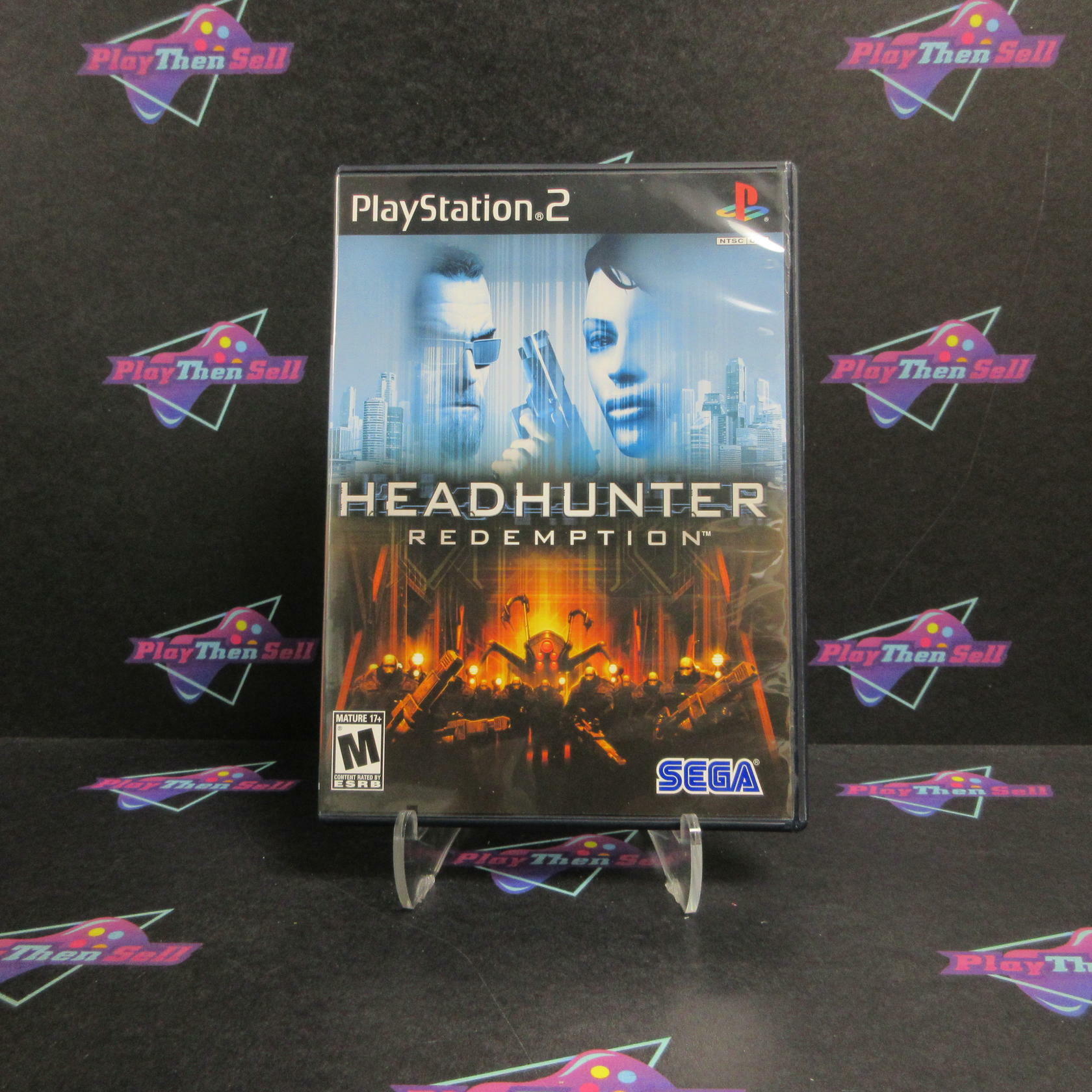 Head Hunter Redemption PS2 PlayStation 2 MD + Reg Card Complete CIB - Very Good