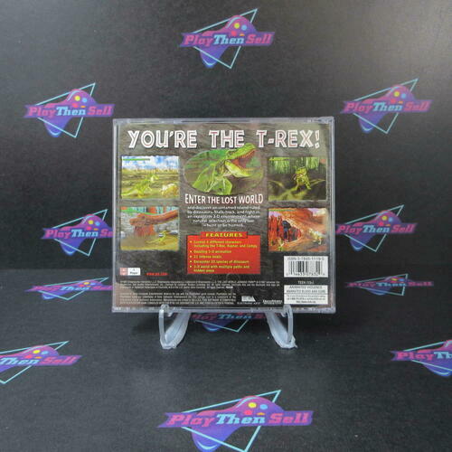 Jurassic Park Lost World PS1 PlayStation 1 MD Complete CIB - Very Good