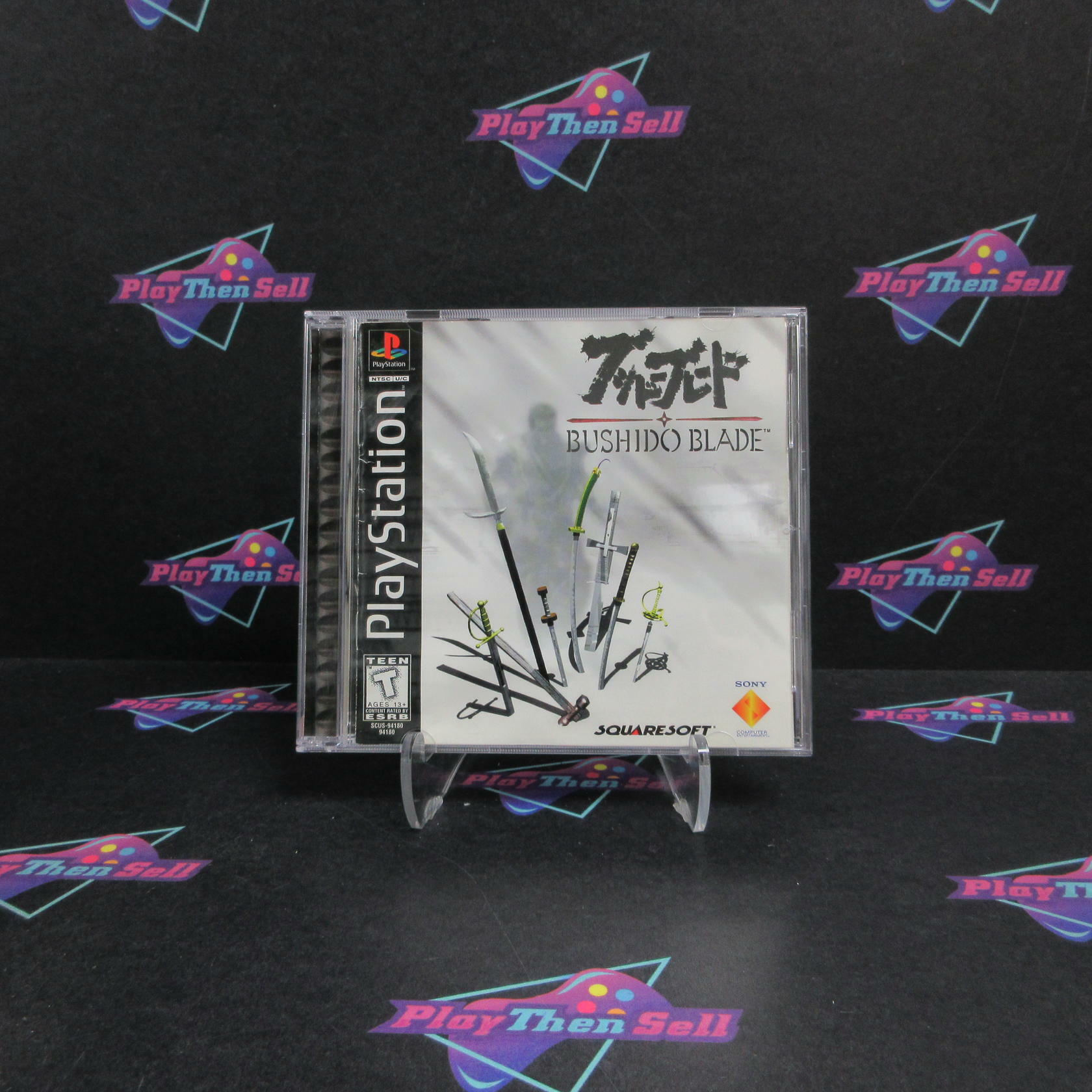 Bushido Blade PS1 PlayStation 1 MD Complete CIB - Very Good