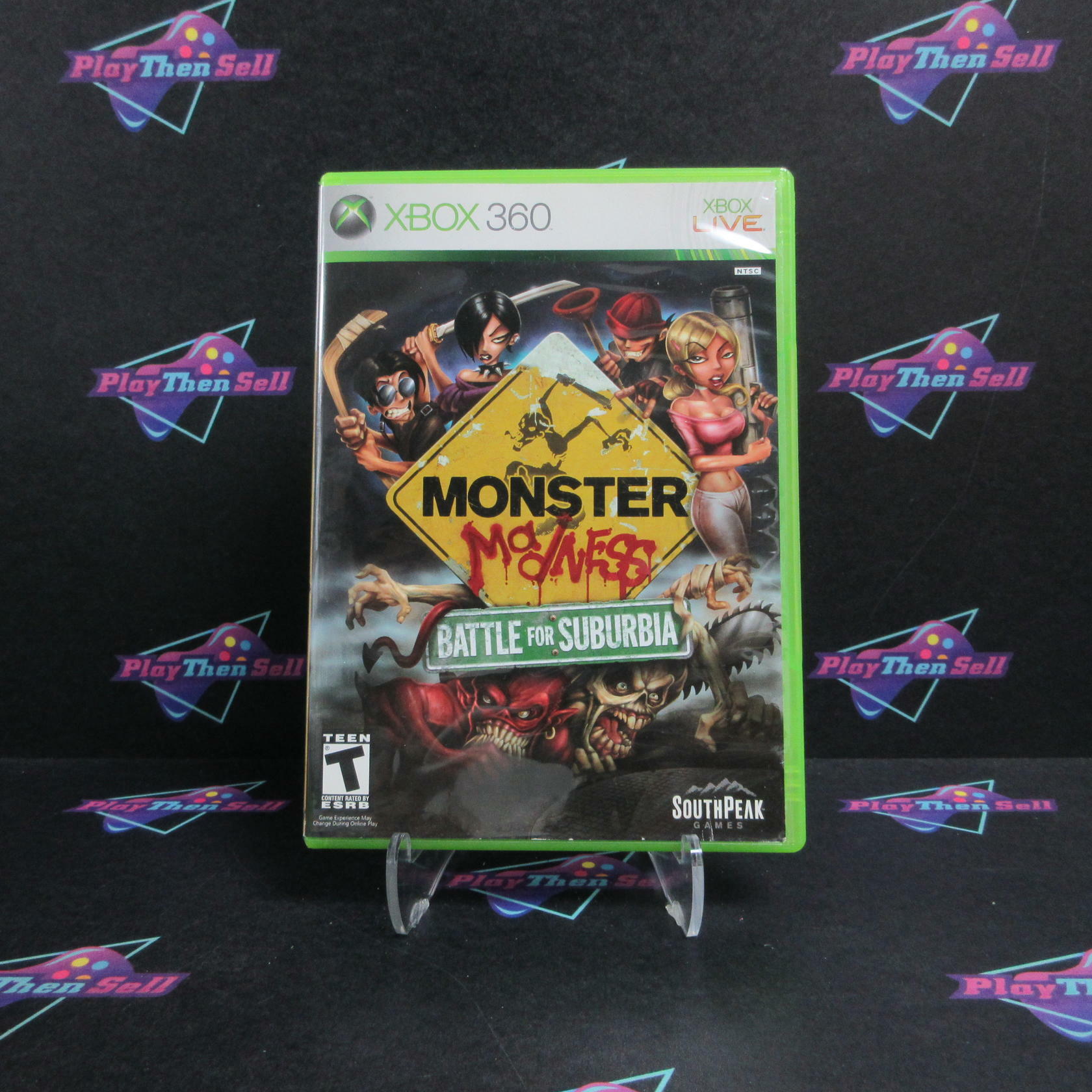 Monster Madness Battle for Suburbia Xbox 360 - Very Good
