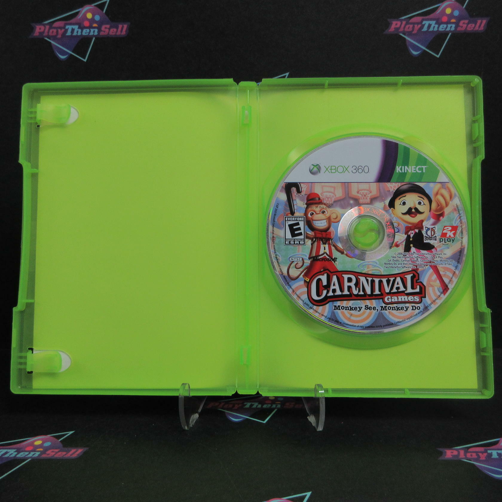 Carnival Games Monkey See Monkey Do Xbox 360 - Very Good