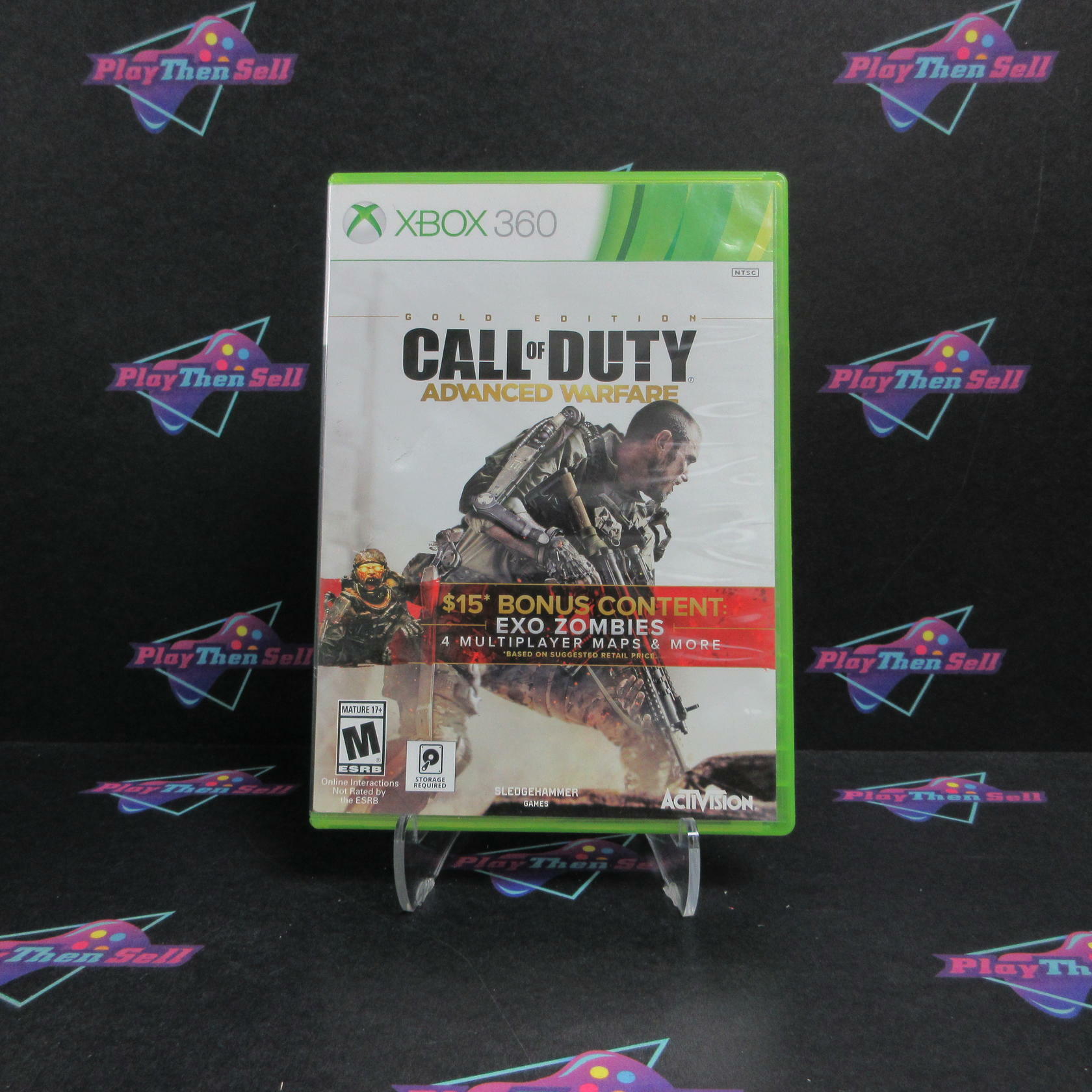 Call of Duty Advanced Warfare Gold Edition Xbox 360 AD Complete CIB - Very Good