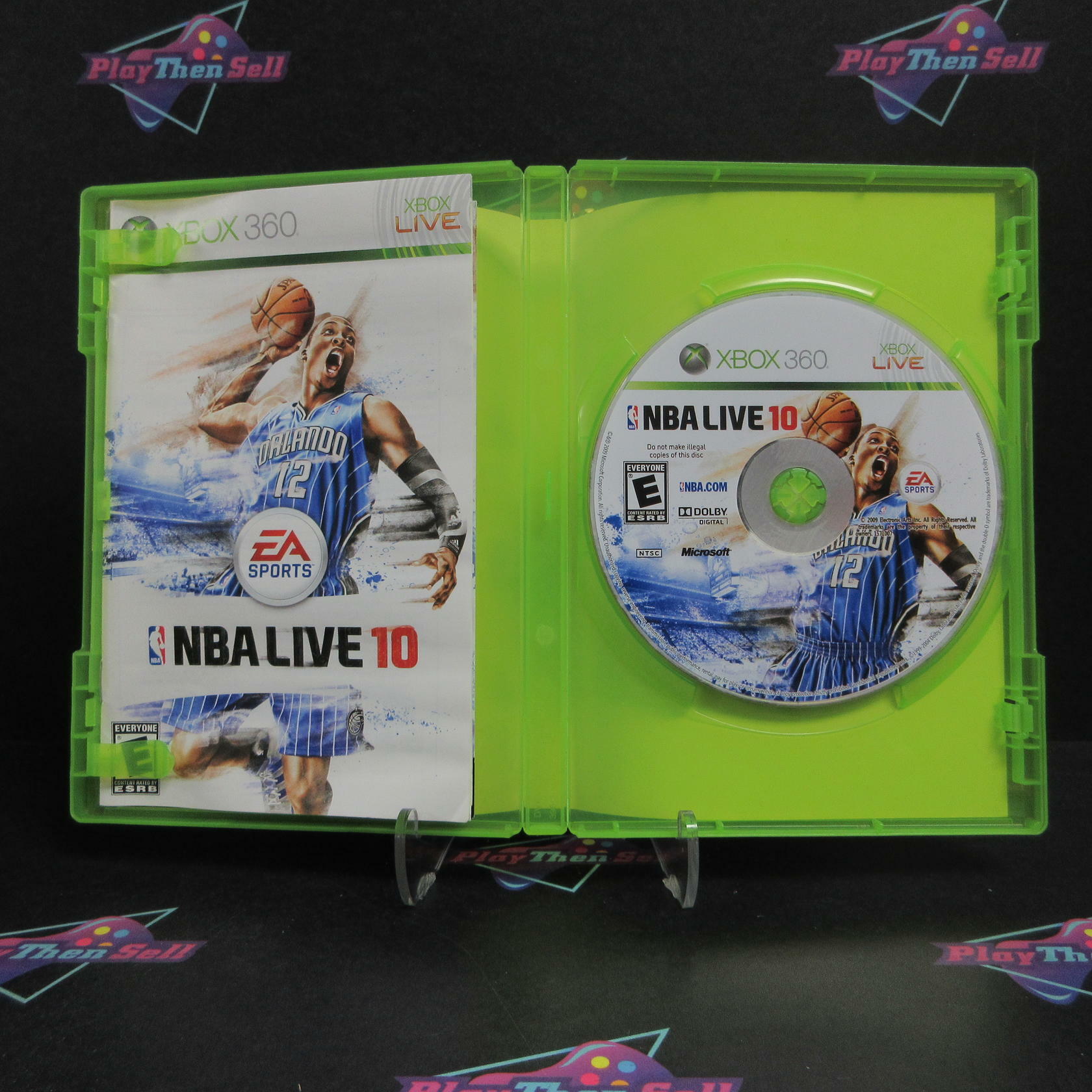 NBA Live 10 Xbox 360 DD Complete CIB - Very Good