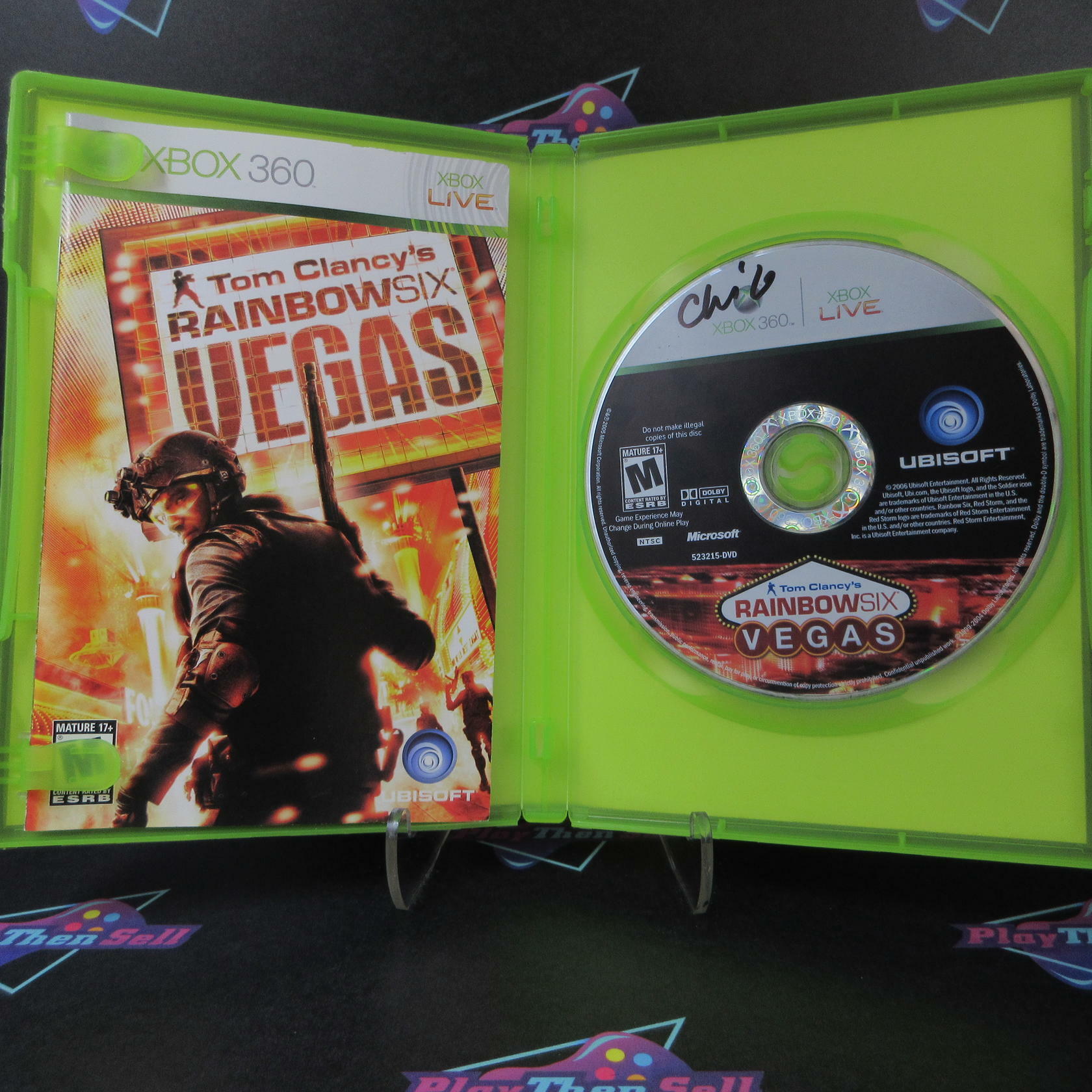 Tom Clancy's Rainbow Six Vegas Xbox 360 DD Complete CIB - Very Good