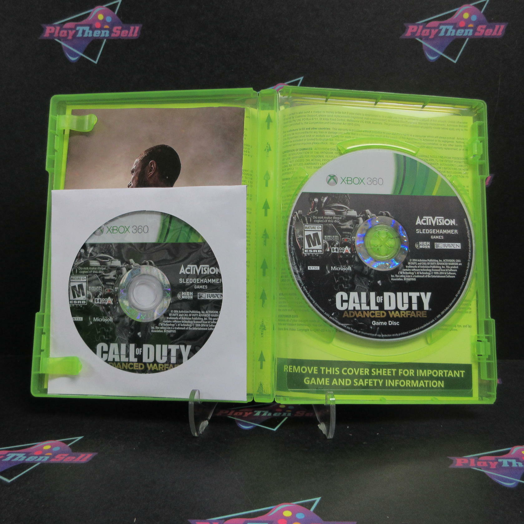 Call of Duty Advanced Warfare Gold Edition Xbox 360 AD Complete CIB - Very Good