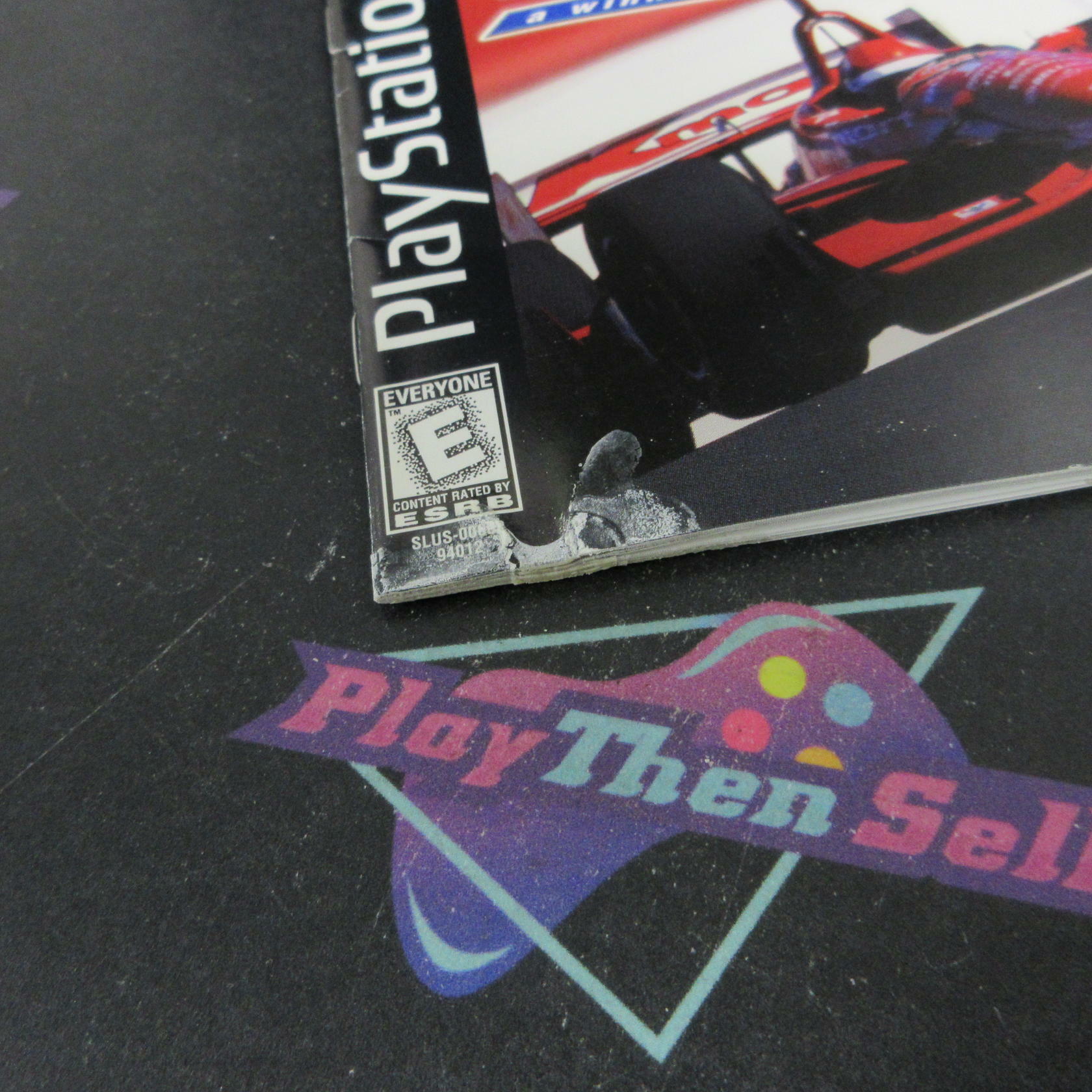 Newman Haas Racing PS1 PlayStation 1 MD + Reg Card Complete - Very Good