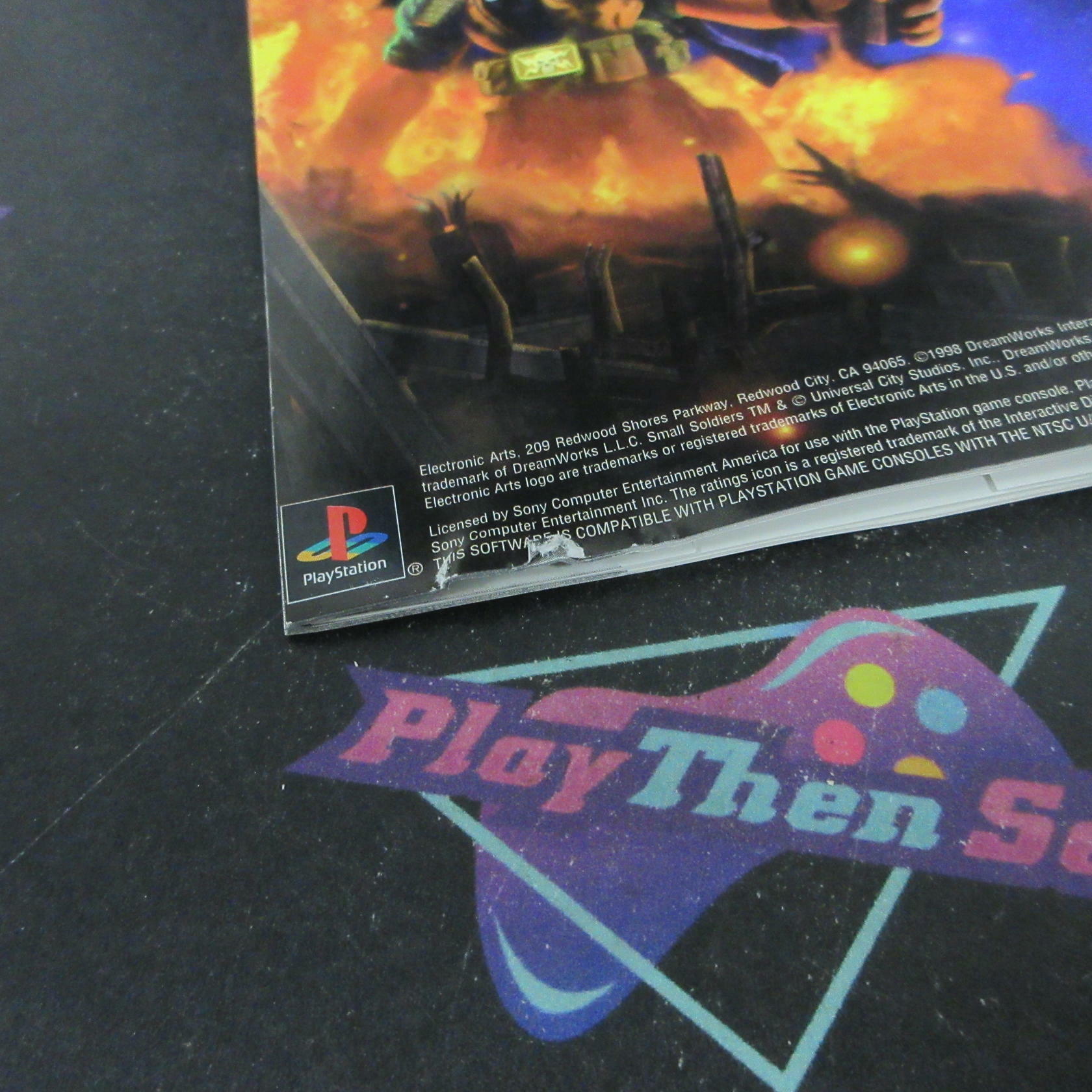 Small Soldiers PS1 PlayStation 1 MD + Reg Card Complete CIB - Very Good