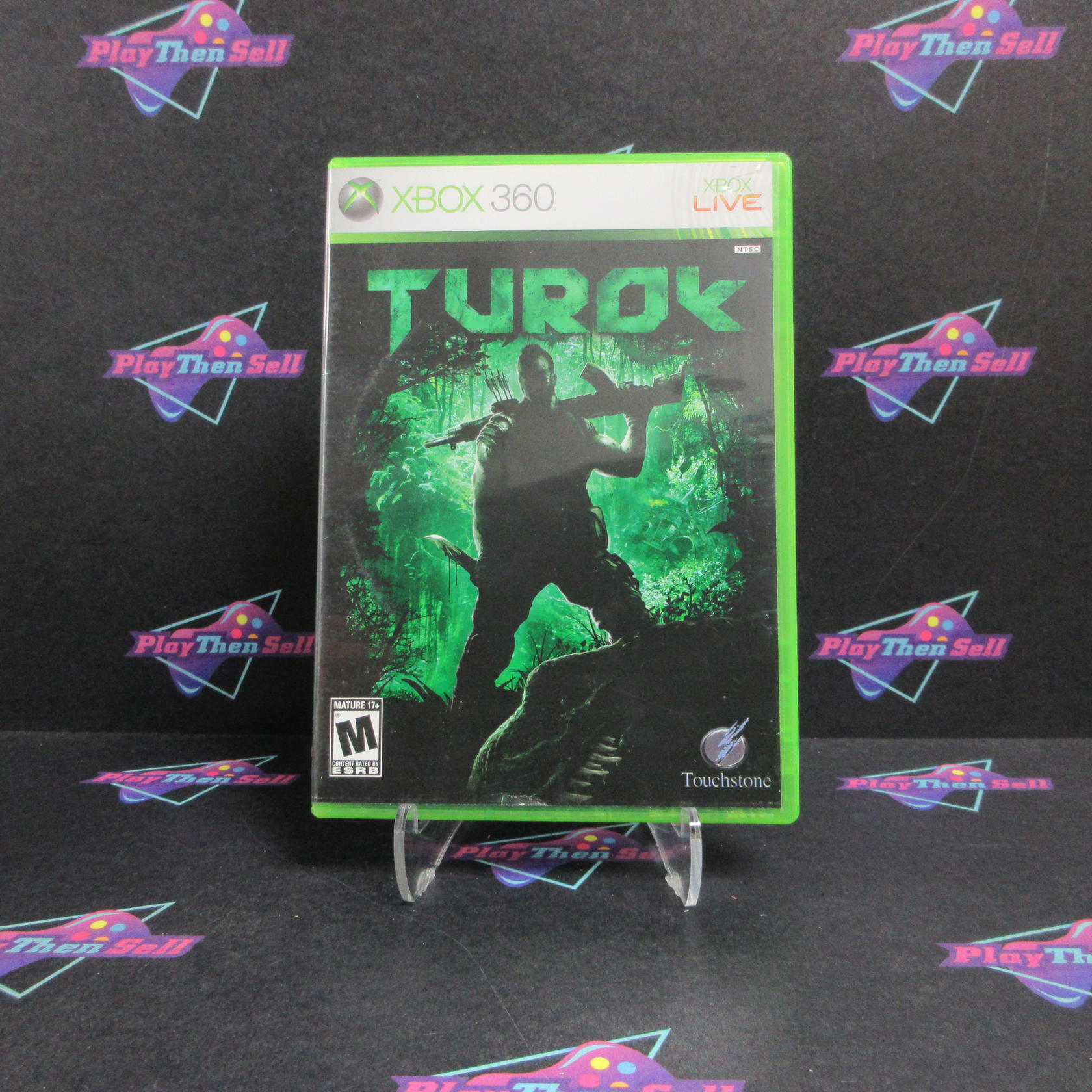 Turok Xbox 360 MD Complete CIB - Very Good