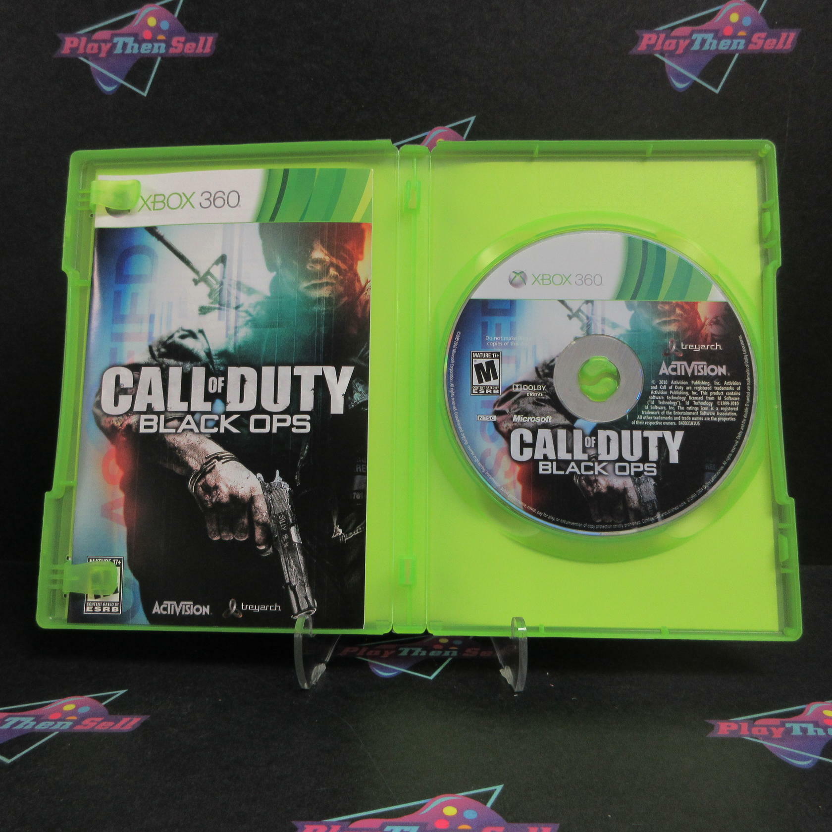 Call of Duty Black Ops Xbox 360 DD Complete CIB - Very Good