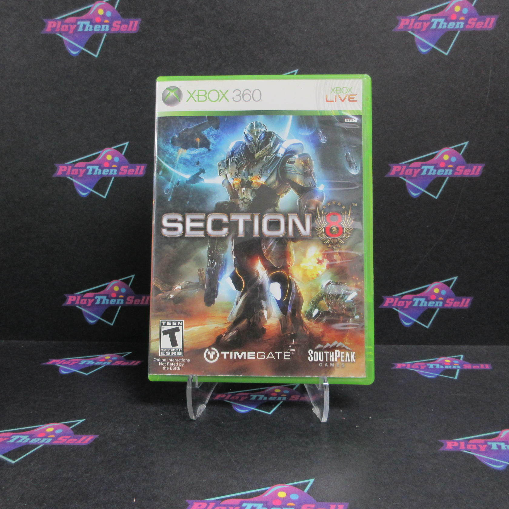 Section 8 Xbox 360 AD/DD/NM - Very Good