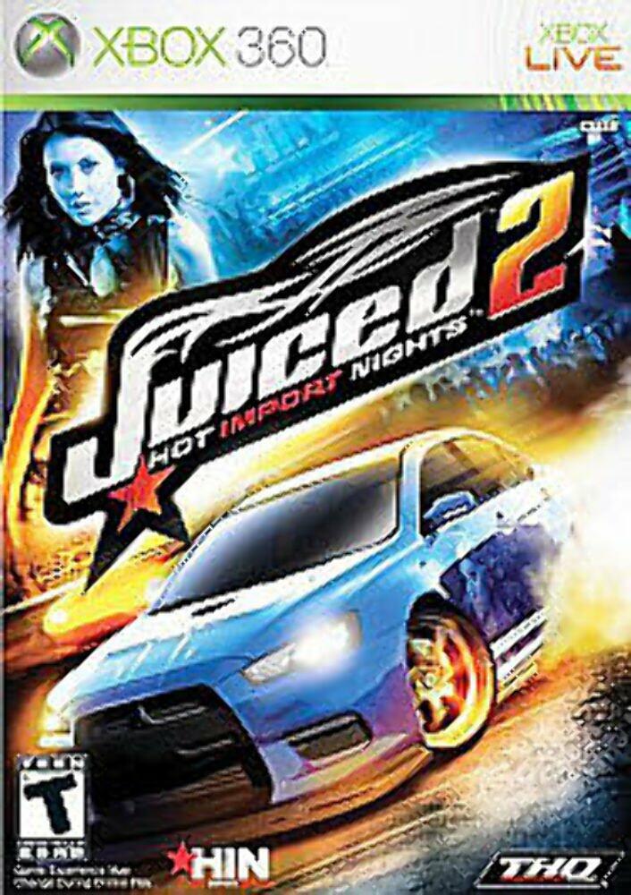 Juiced 2 Hot Import Nights Xbox 360 AD/DD Complete CIB - Very Good