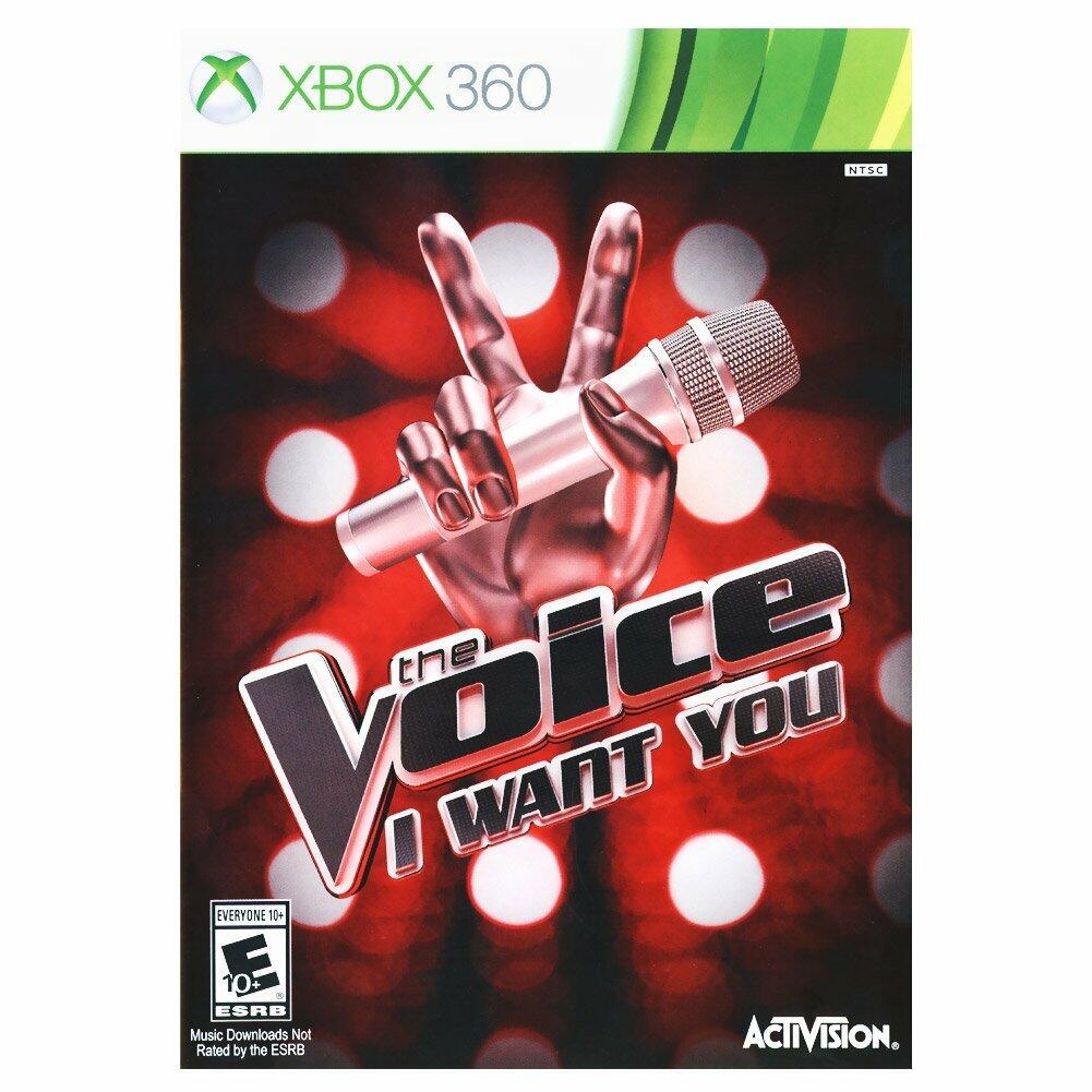 The Voice I Want You Xbox 360 AD Complete CIB - Very Good