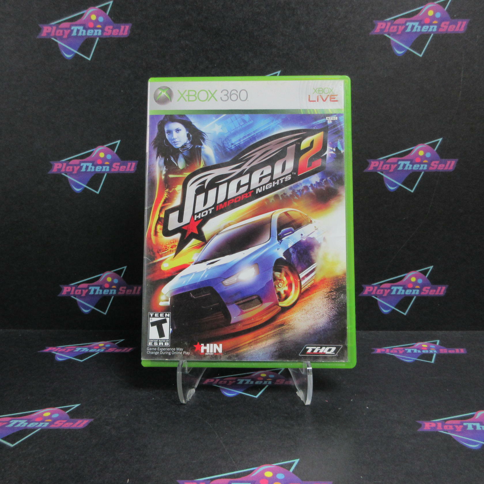 Juiced 2 Hot Import Nights Xbox 360 AD/DD Complete CIB - Very Good