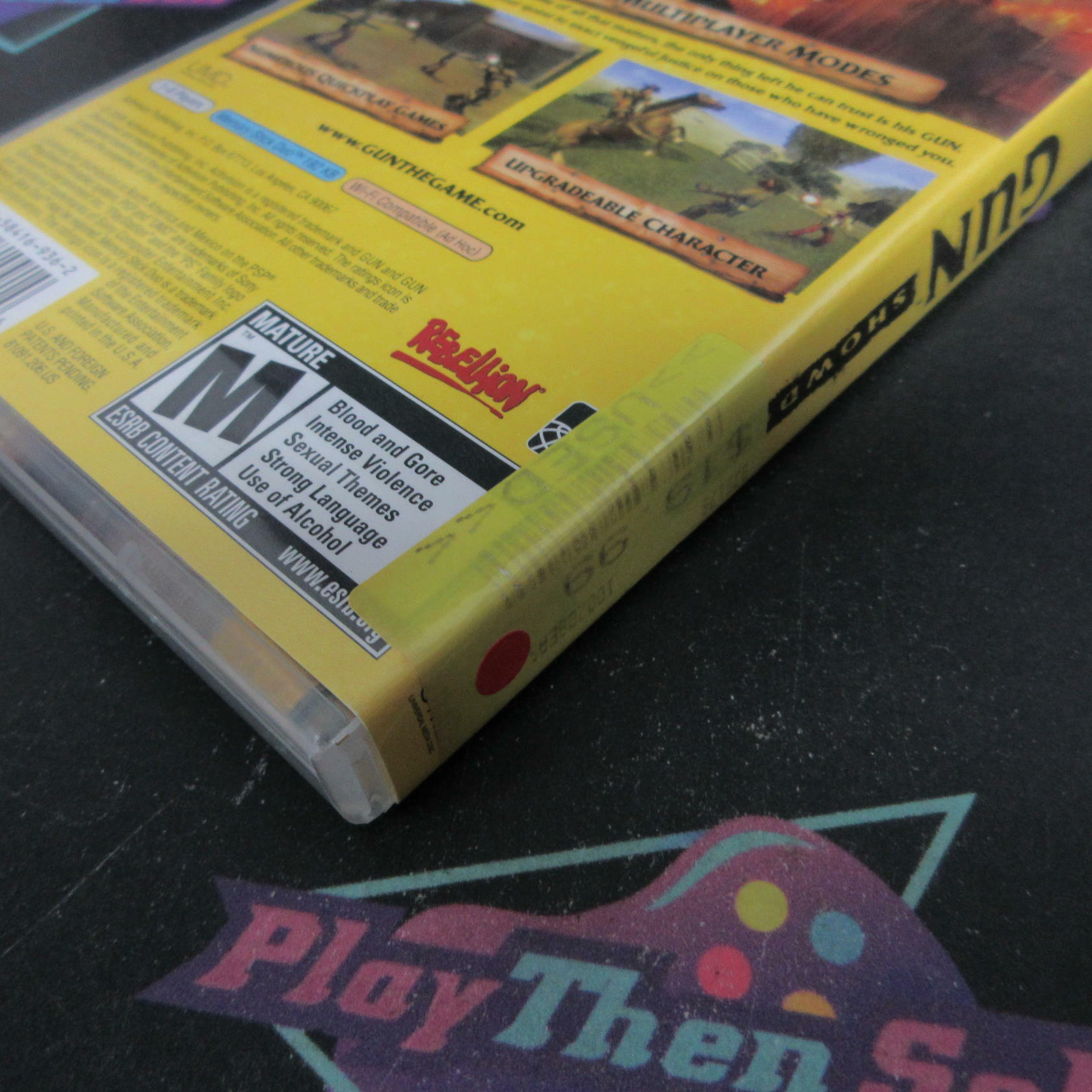 Gun Showdown Sony PSP AD Complete CIB - Very Good