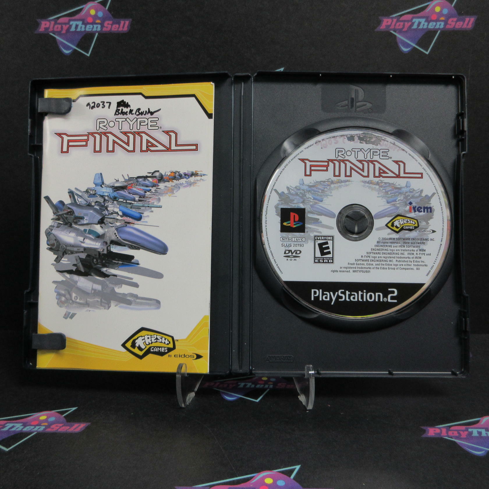 R Type Final PS2 PlayStation 2 DD/MD + Reg Card Complete CIB - Very Good