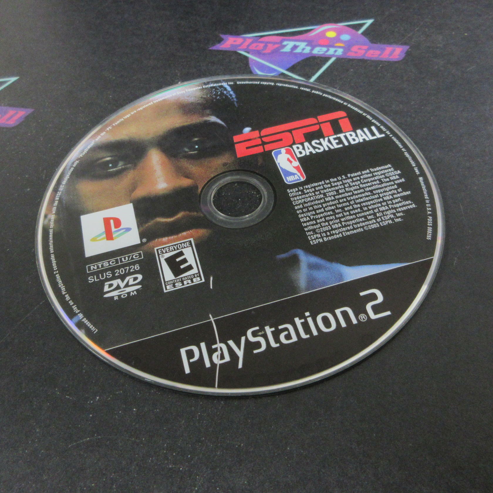 ESPN NBA Basketball PS2 PlayStation 2 DD Complete CIB - Very Good
