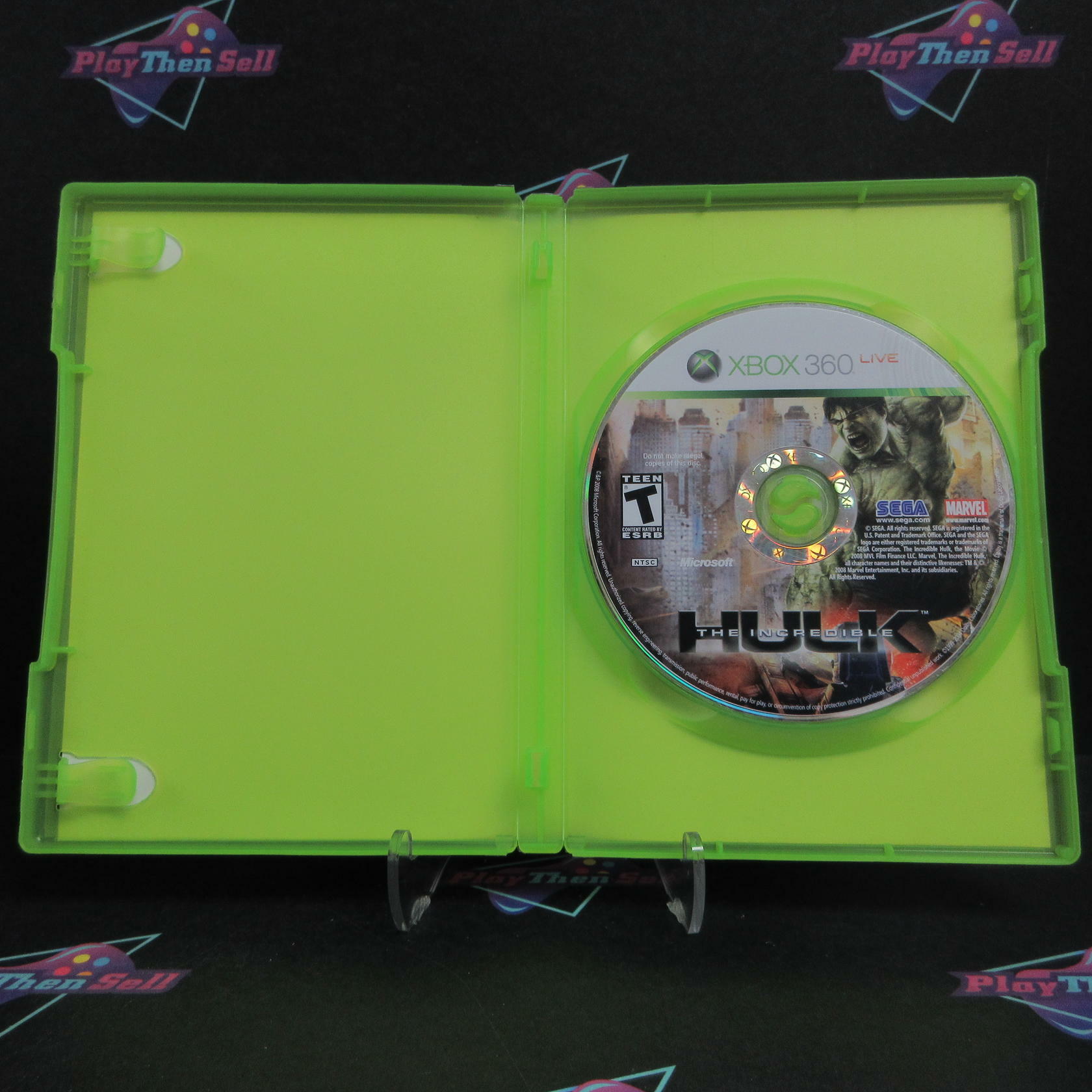 The Incredible Hulk GameStop Exclusive Xbox 360 - Very Good