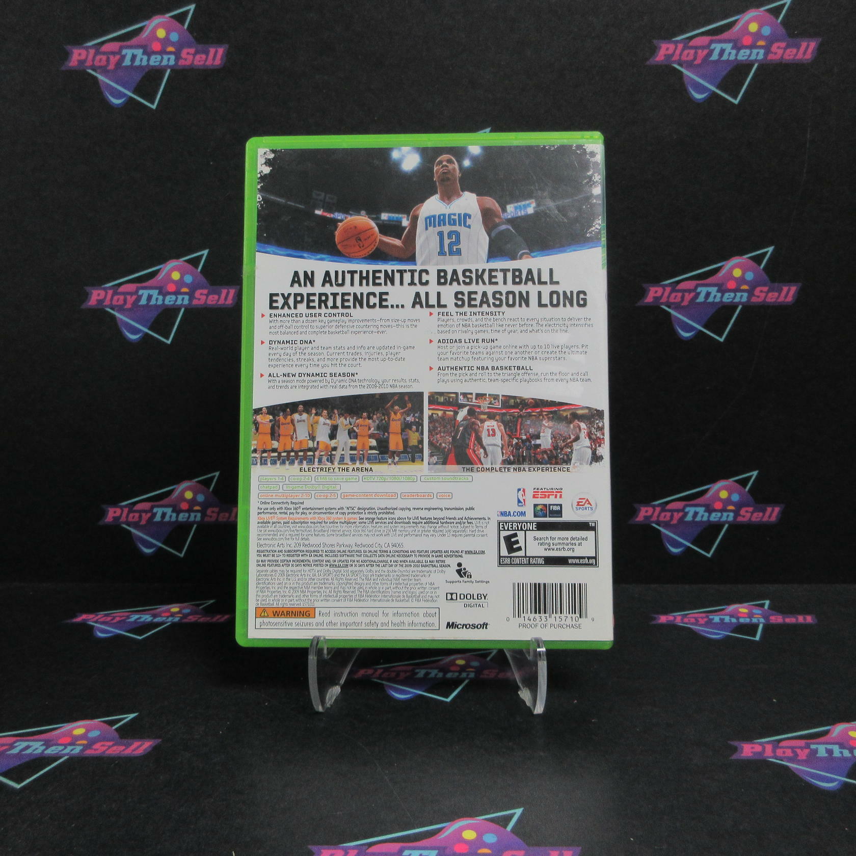 NBA Live 10 Xbox 360 AD/DD/NM - Very Good