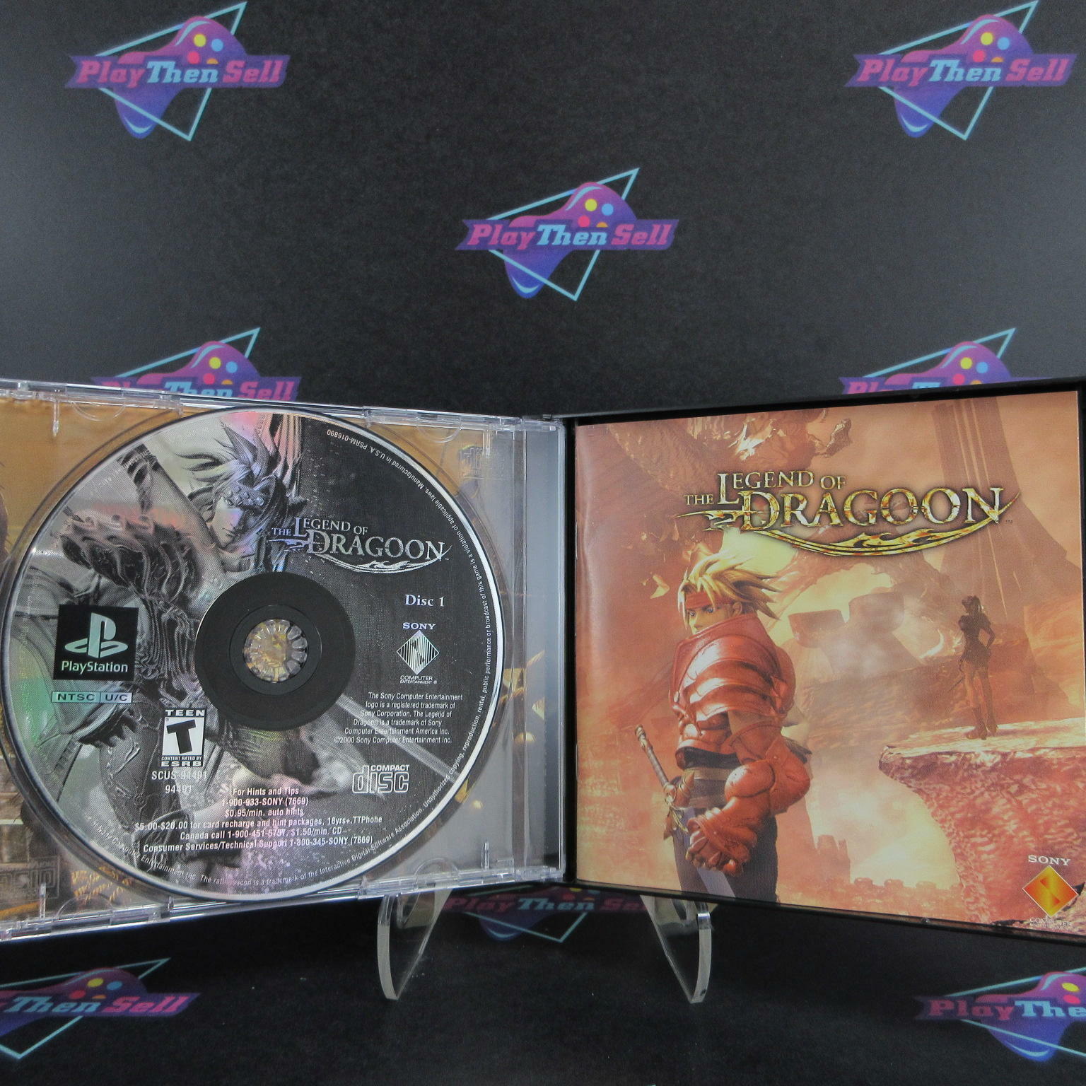The Legend of Dragoon PS1 PlayStation 1 GH Complete - Excellent