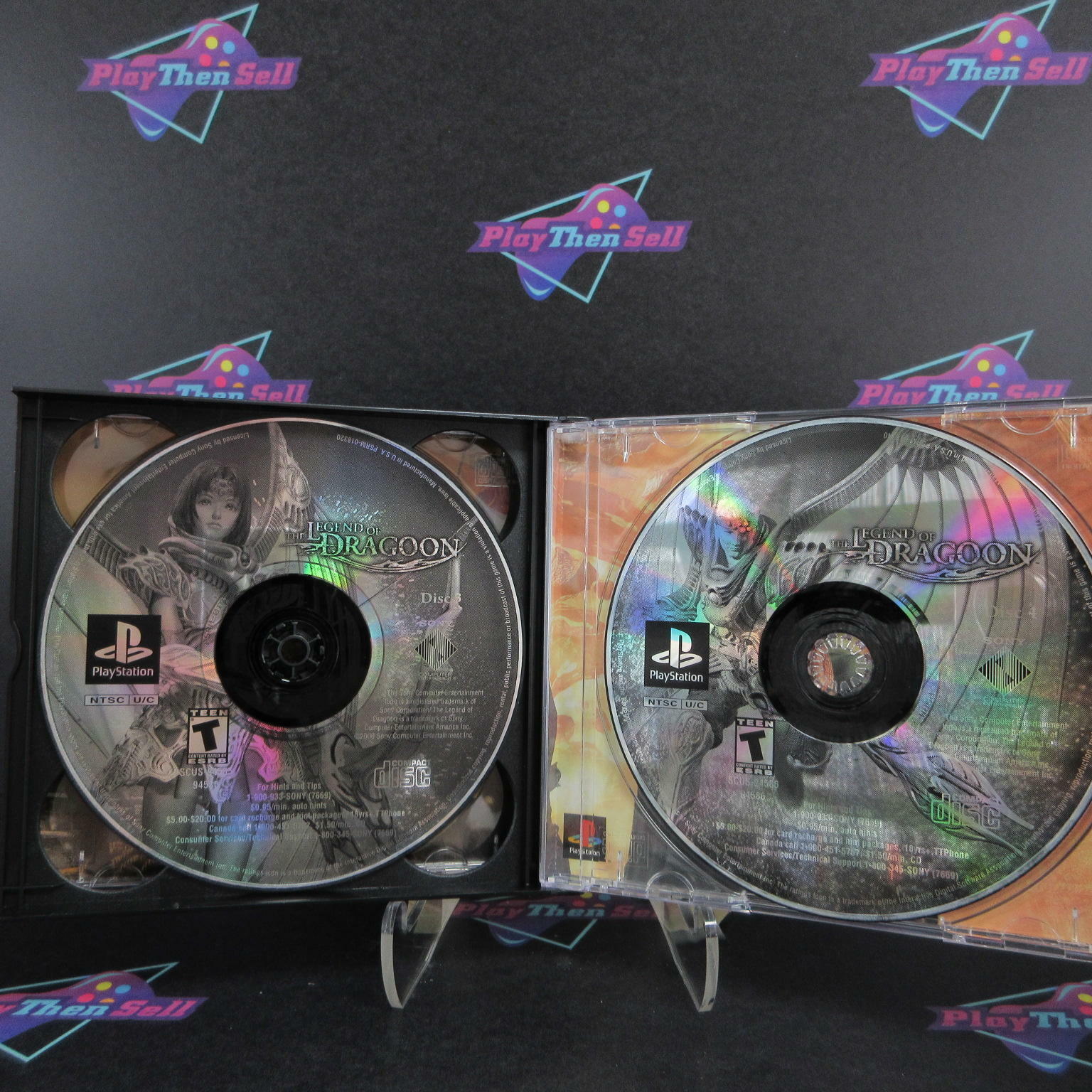 The Legend of Dragoon PS1 PlayStation 1 GH Complete - Excellent