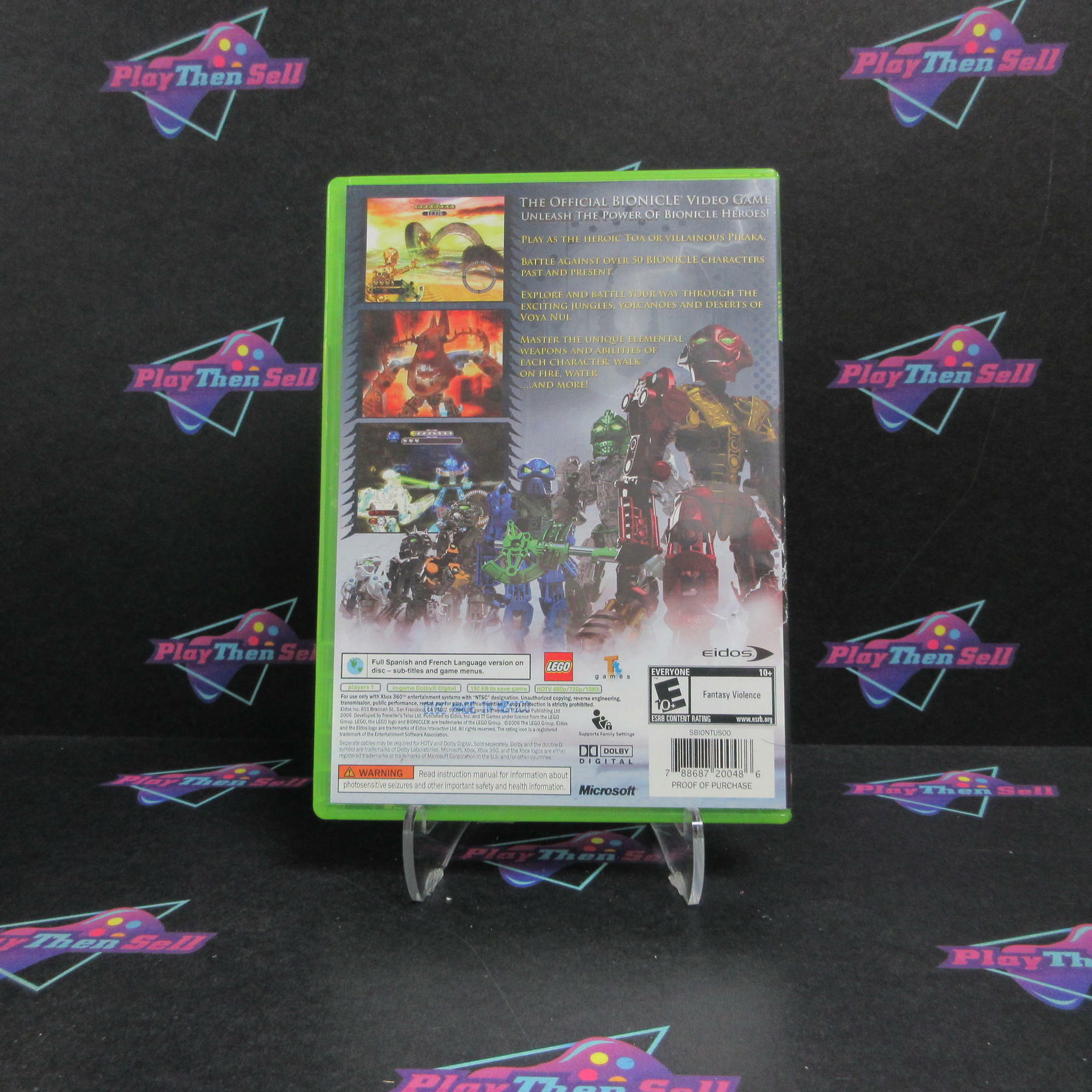 Bionicle Heroes Xbox 360 AD Complete CIB - Very Good