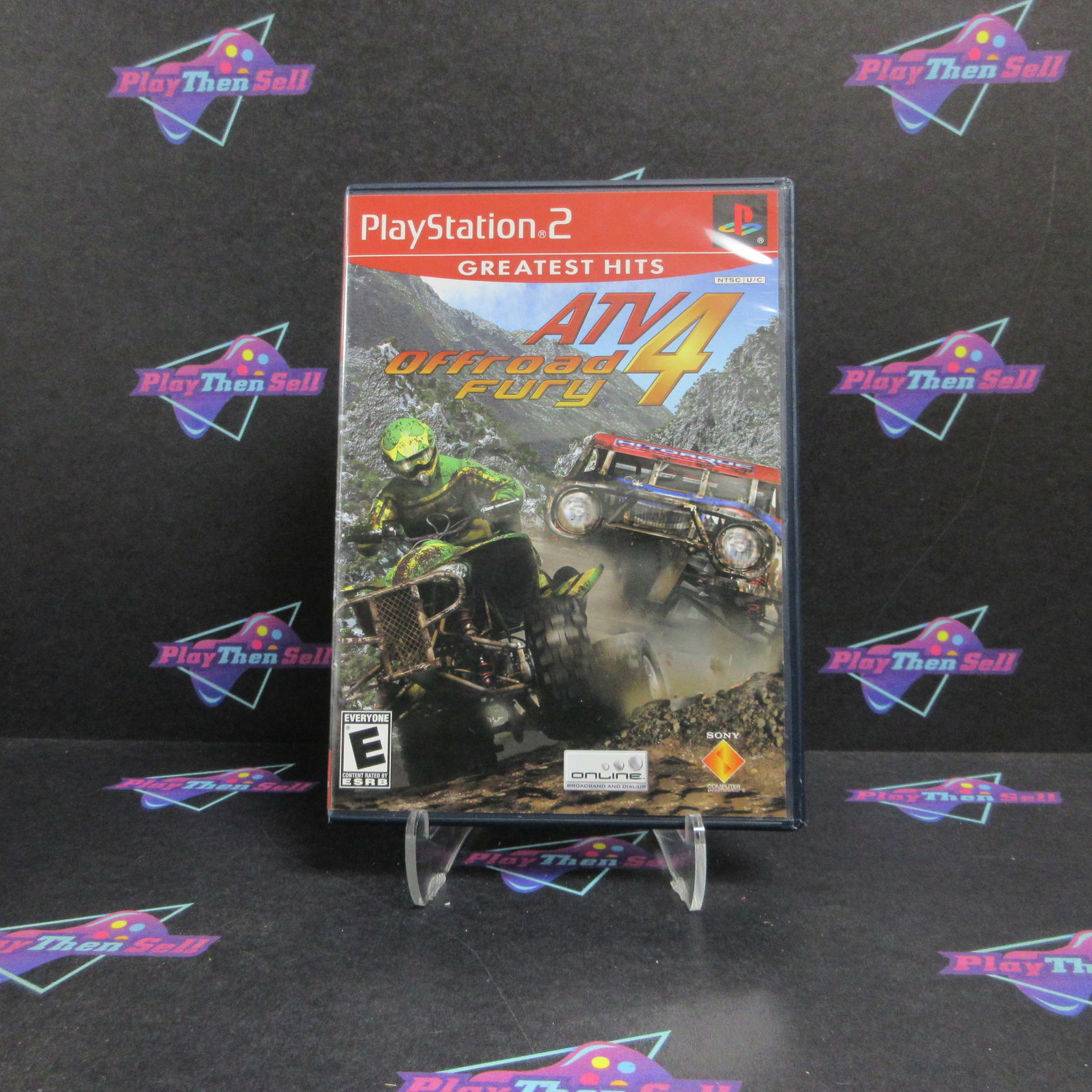 ATV Offroad Fury 4 PS2 PlayStation 2 GH + Reg Card Complete - Excellent