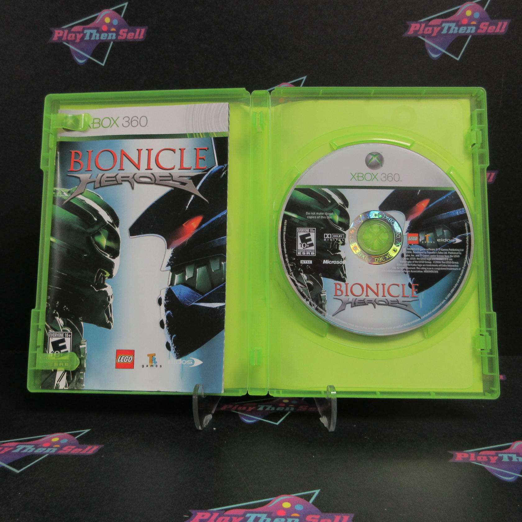 Bionicle Heroes Xbox 360 AD Complete CIB - Very Good