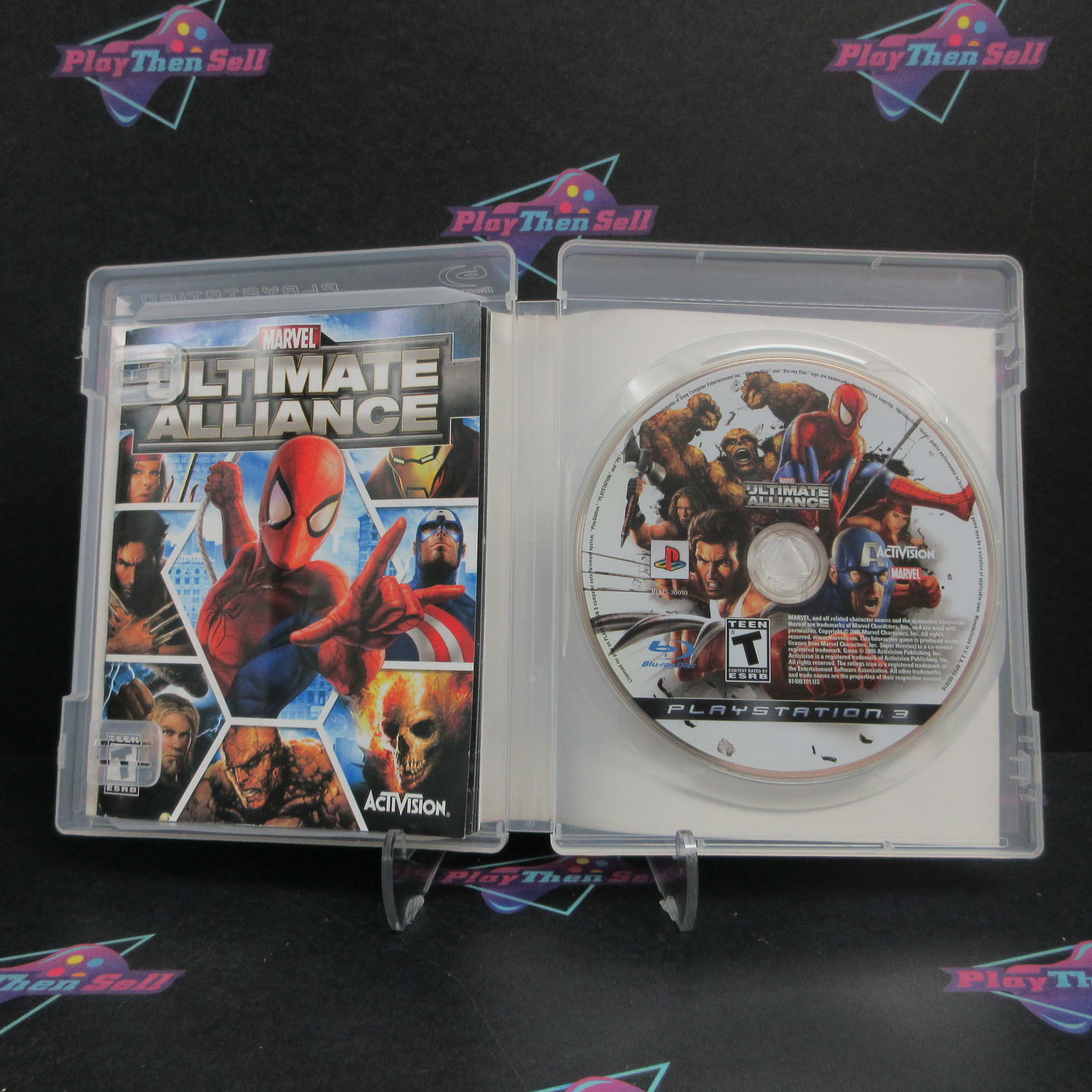 Marvel Ultimate Alliance PS3 PlayStation 3 MD Complete CIB - Very Good