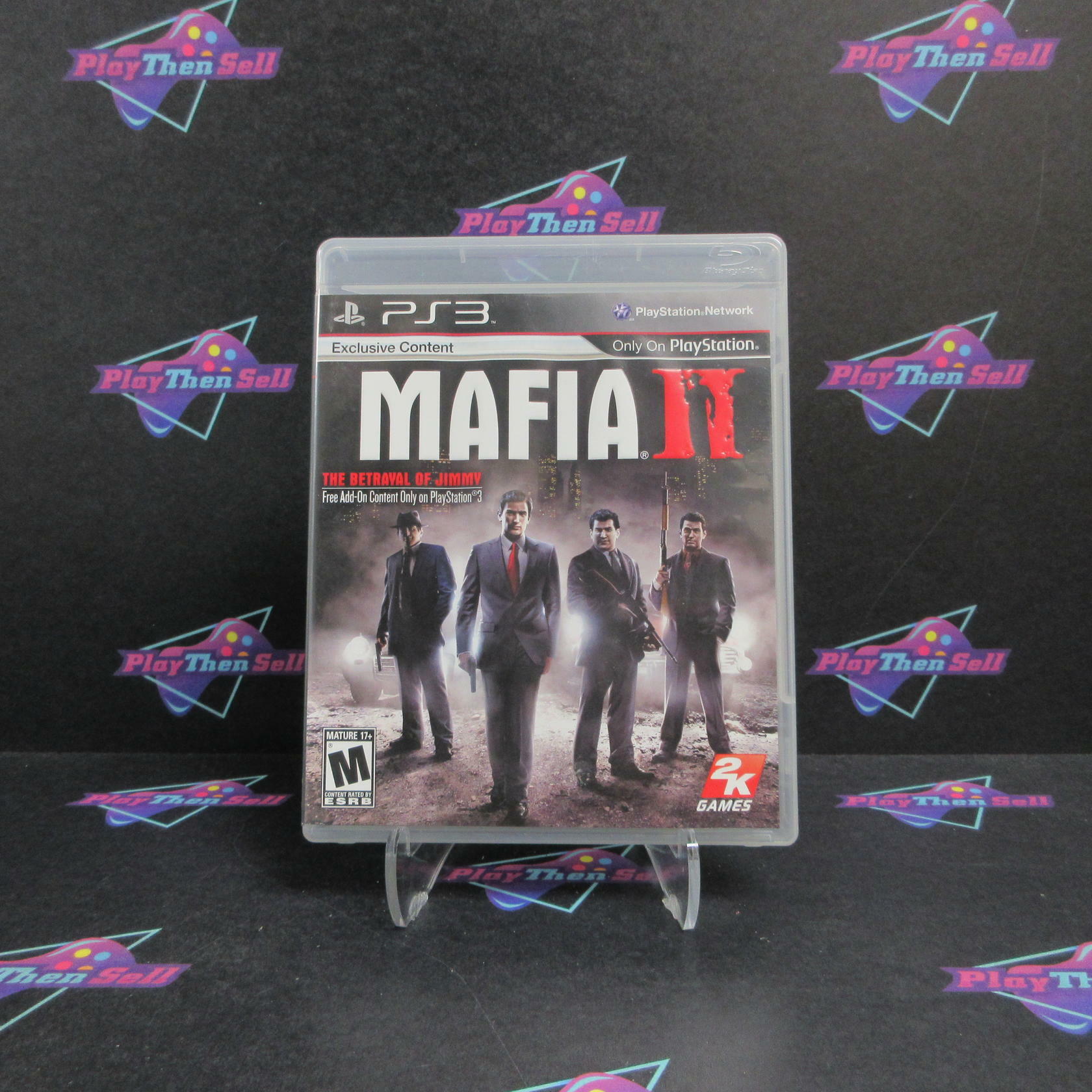 Mafia II PS3 PlayStation 3 AD + Poster Complete CIB - Very Good