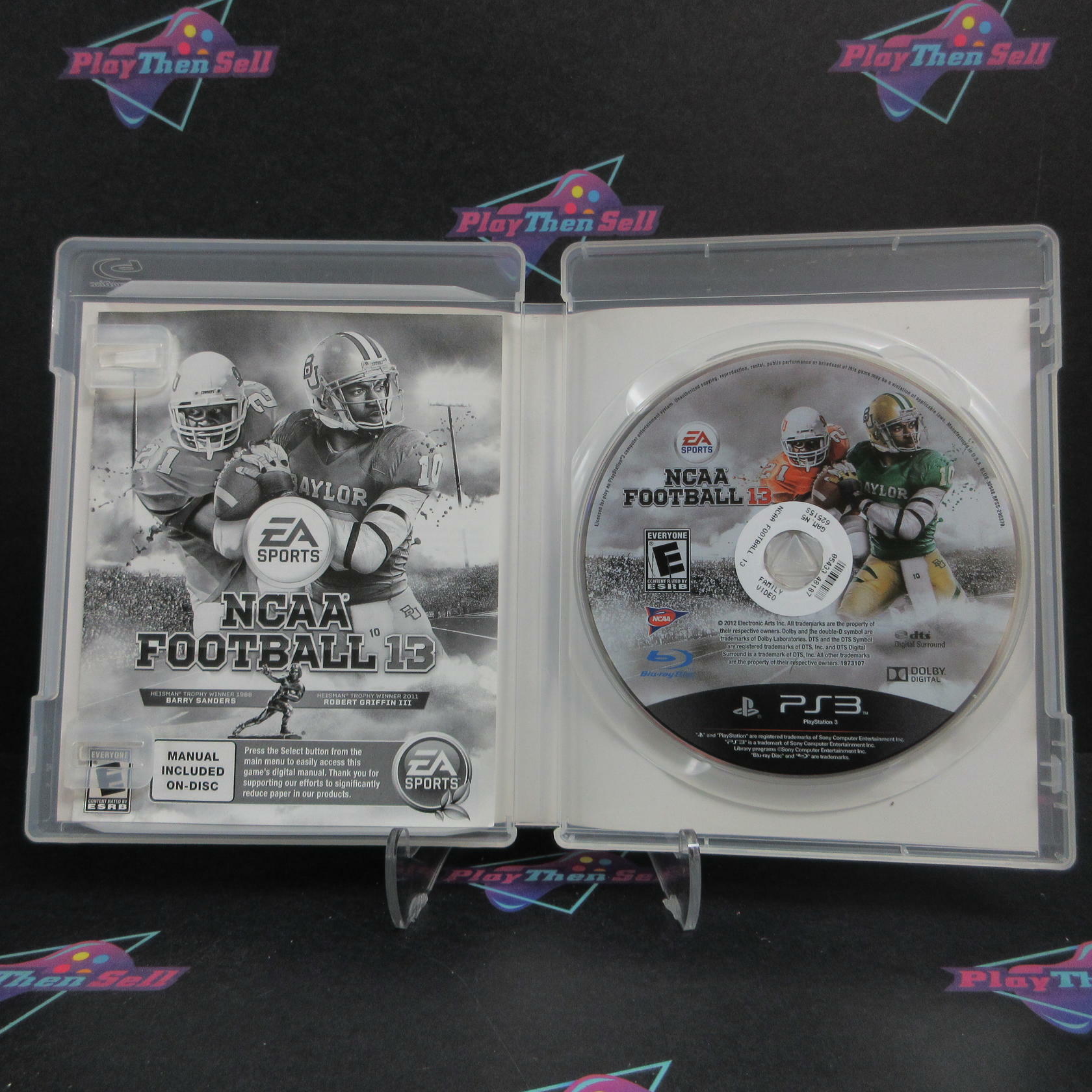 NCAA Football 13 PS3 PlayStation 3 DD Complete CIB - Very Good