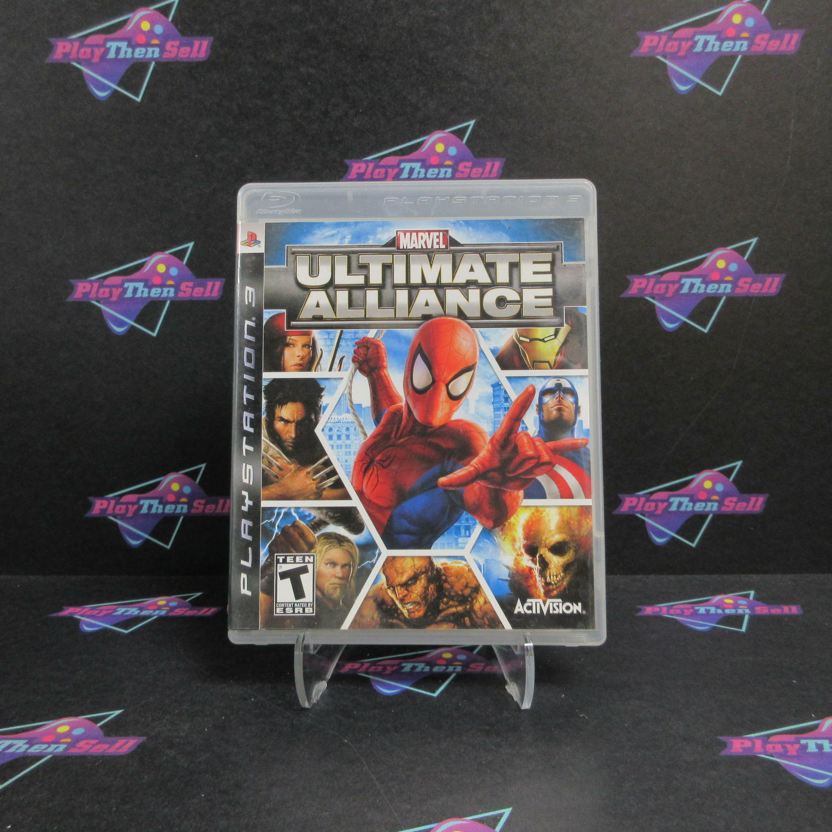 Marvel Ultimate Alliance PS3 PlayStation 3 MD Complete CIB - Very Good