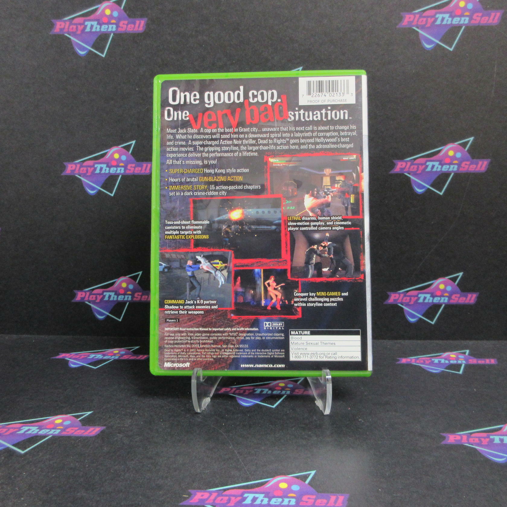 Dead To Rights Xbox PH Complete - Excellent