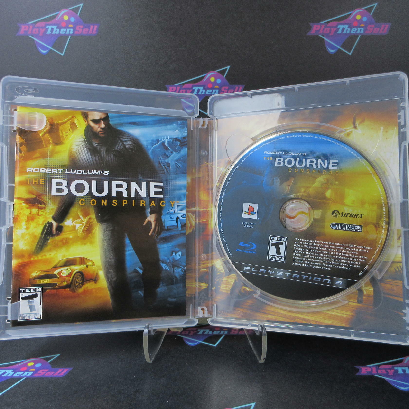 Bourne Conspiracy PS3 PlayStation 3 Complete - Excellent