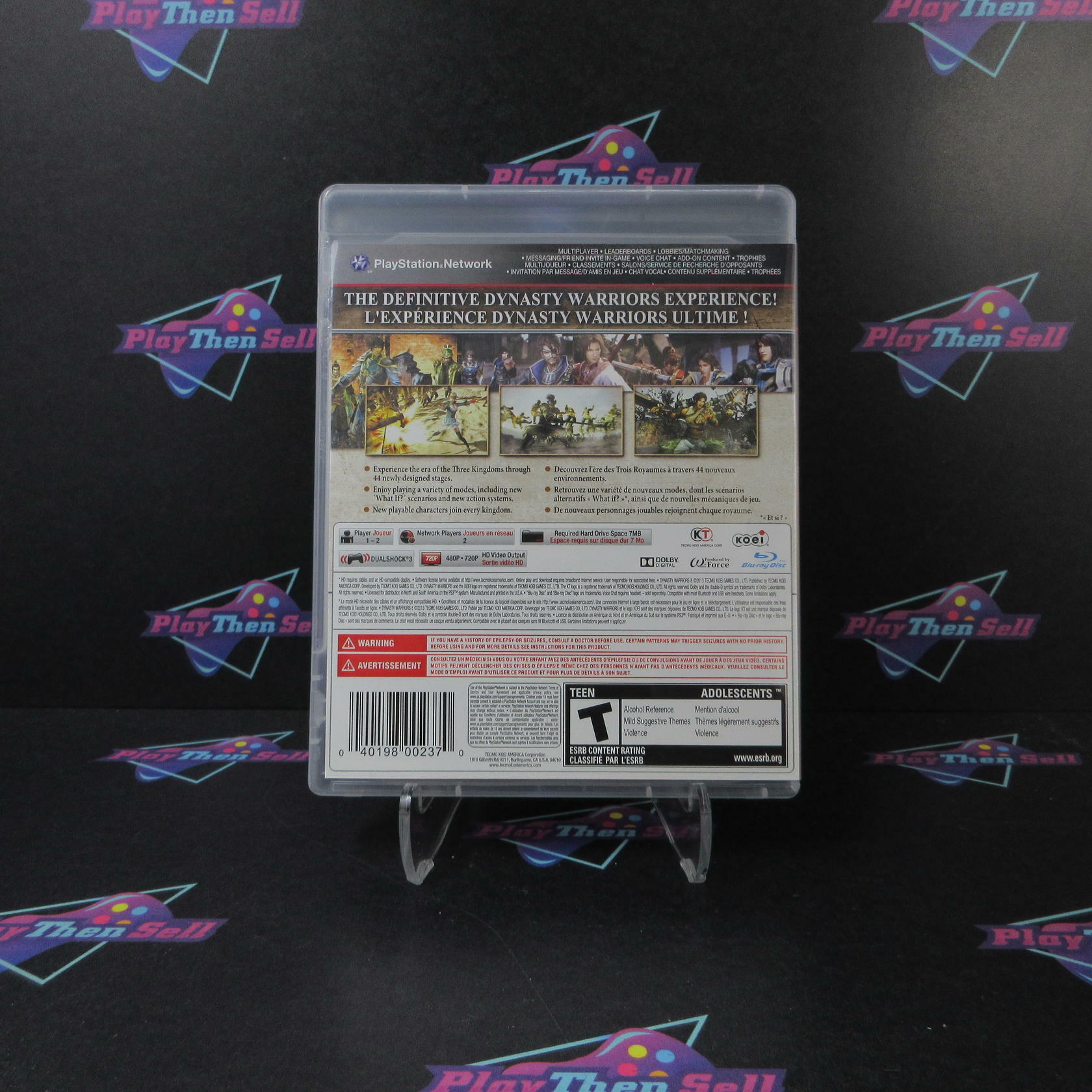 Dynasty Warriors 8 PS3 PlayStation 3 Complete - Excellent