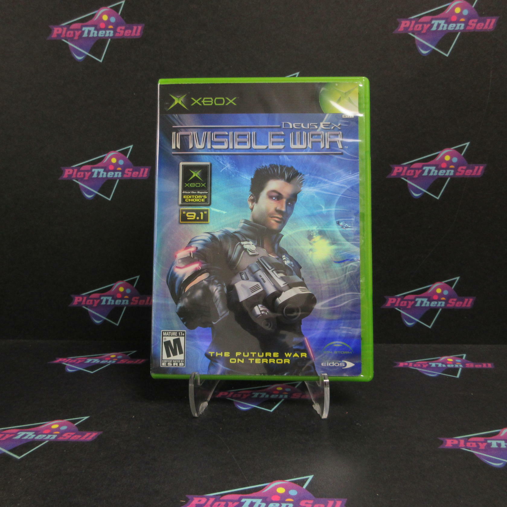 Deus Ex Invisible War Xbox + Reg Card Complete - Refurbished