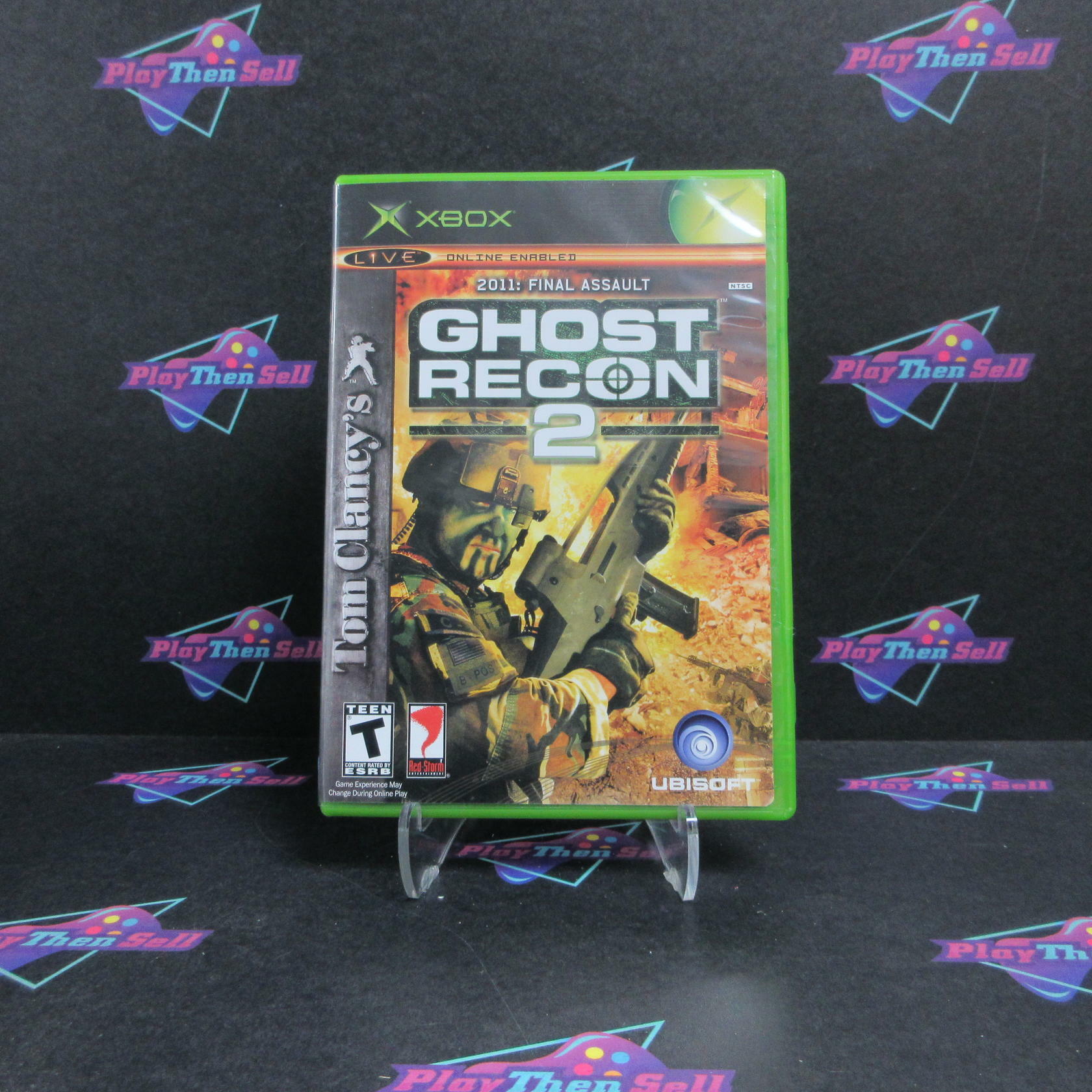 Tom Clancy's Ghost Recon 2 Final Assault Xbox + Reg Card Complete - Refurbished