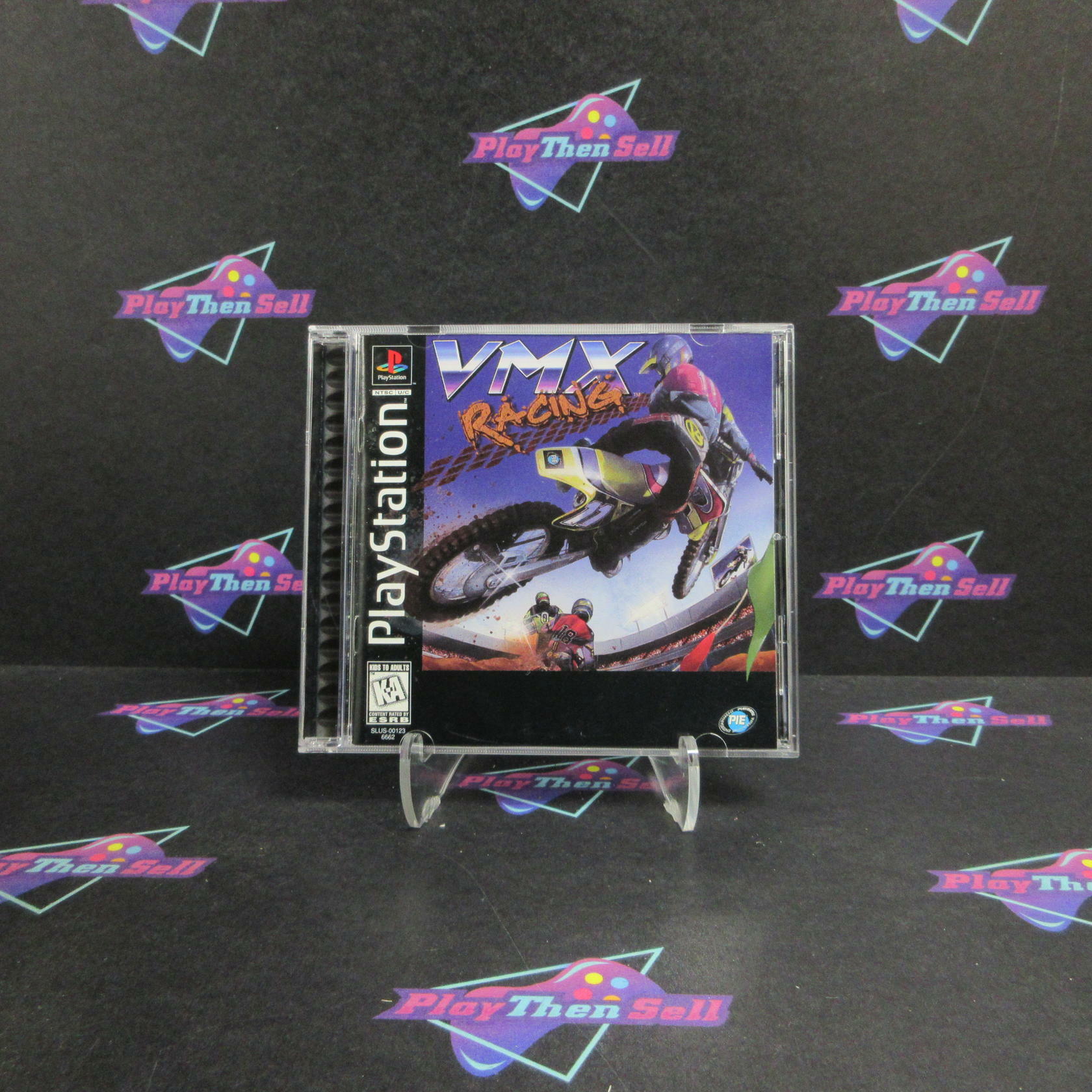 VMX Racing PS1 PlayStation 1 + Reg Card Complete - Excellent