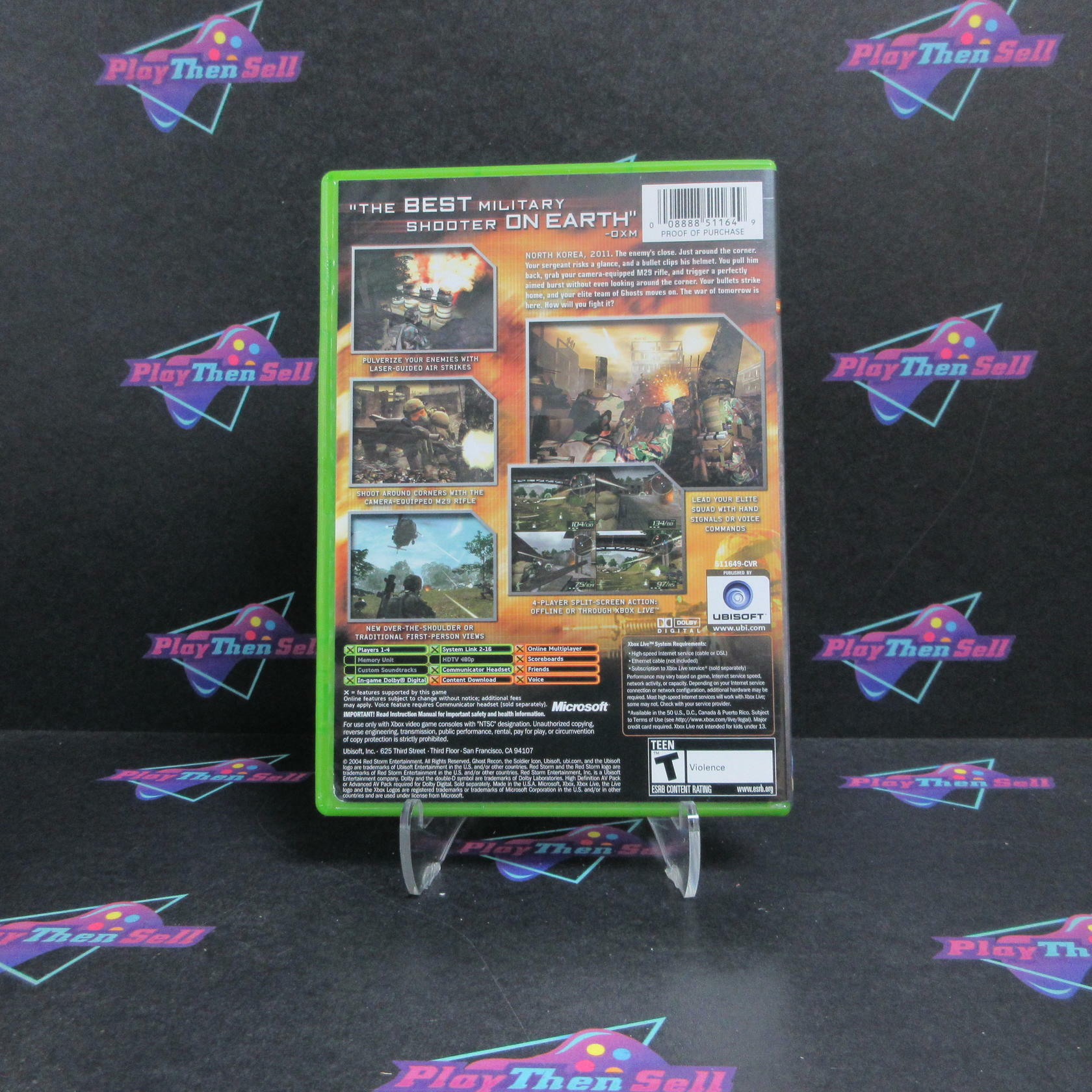 Tom Clancy's Ghost Recon 2 Final Assault Xbox + Reg Card Complete - Refurbished