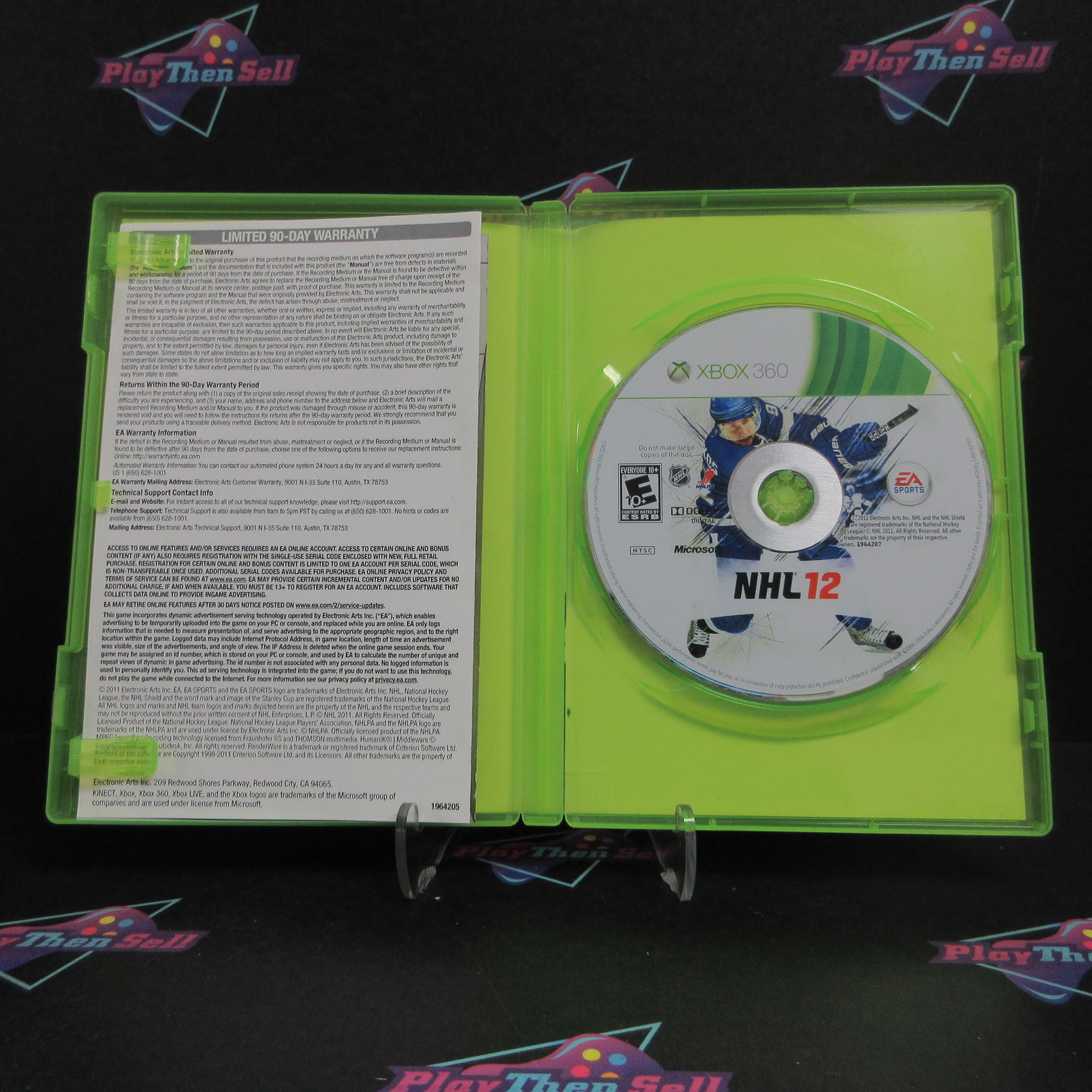 NHL 12 Xbox 360 AD/DD Complete CIB - Very Good