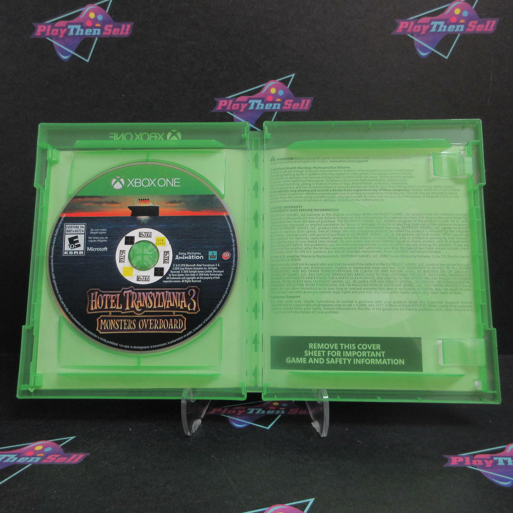 Hotel Transylvania 3 Monster Overboard Xbox One DD Complete CIB - Very Good