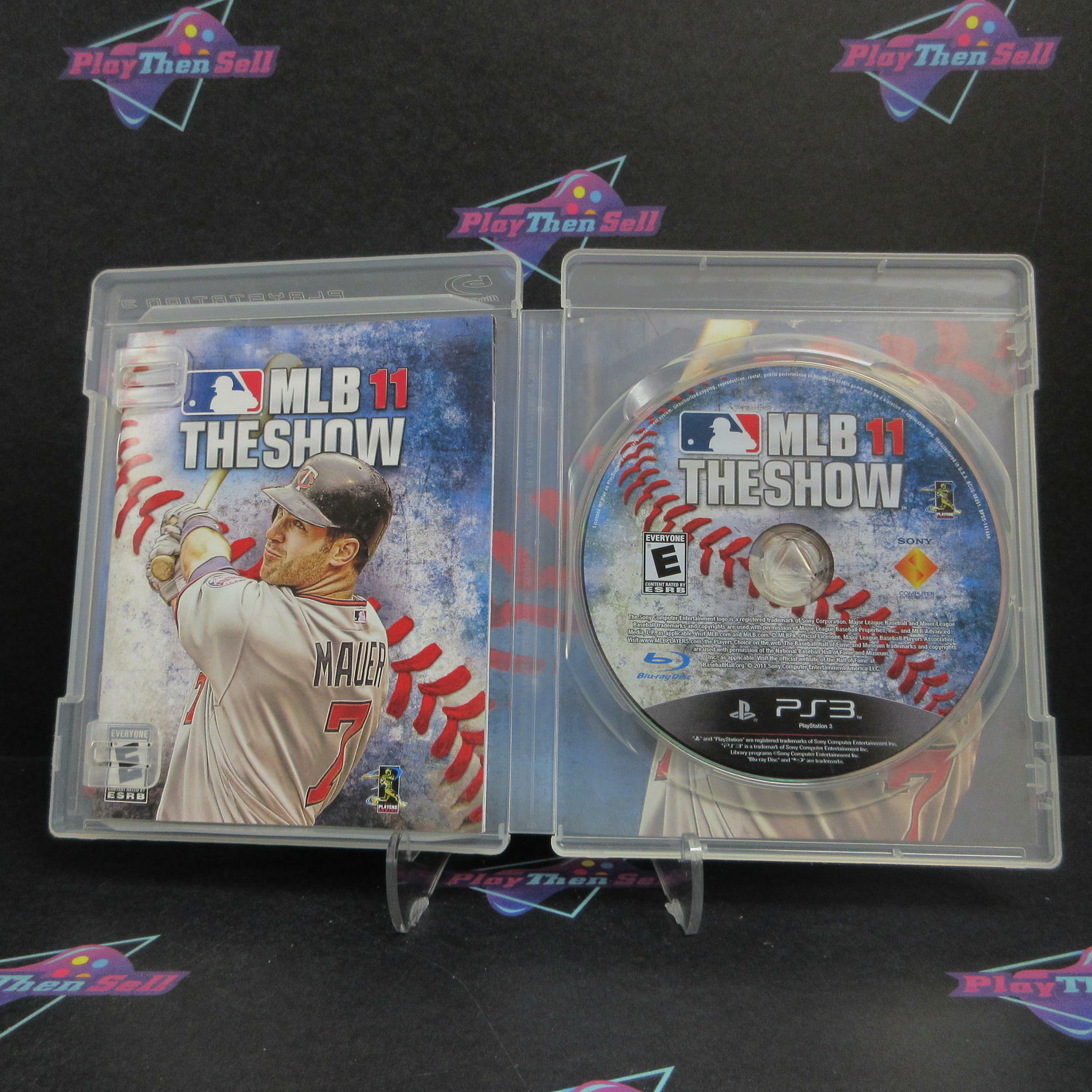 MLB 11 The Show PS3 PlayStation 3 AD Complete CIB - Very Good