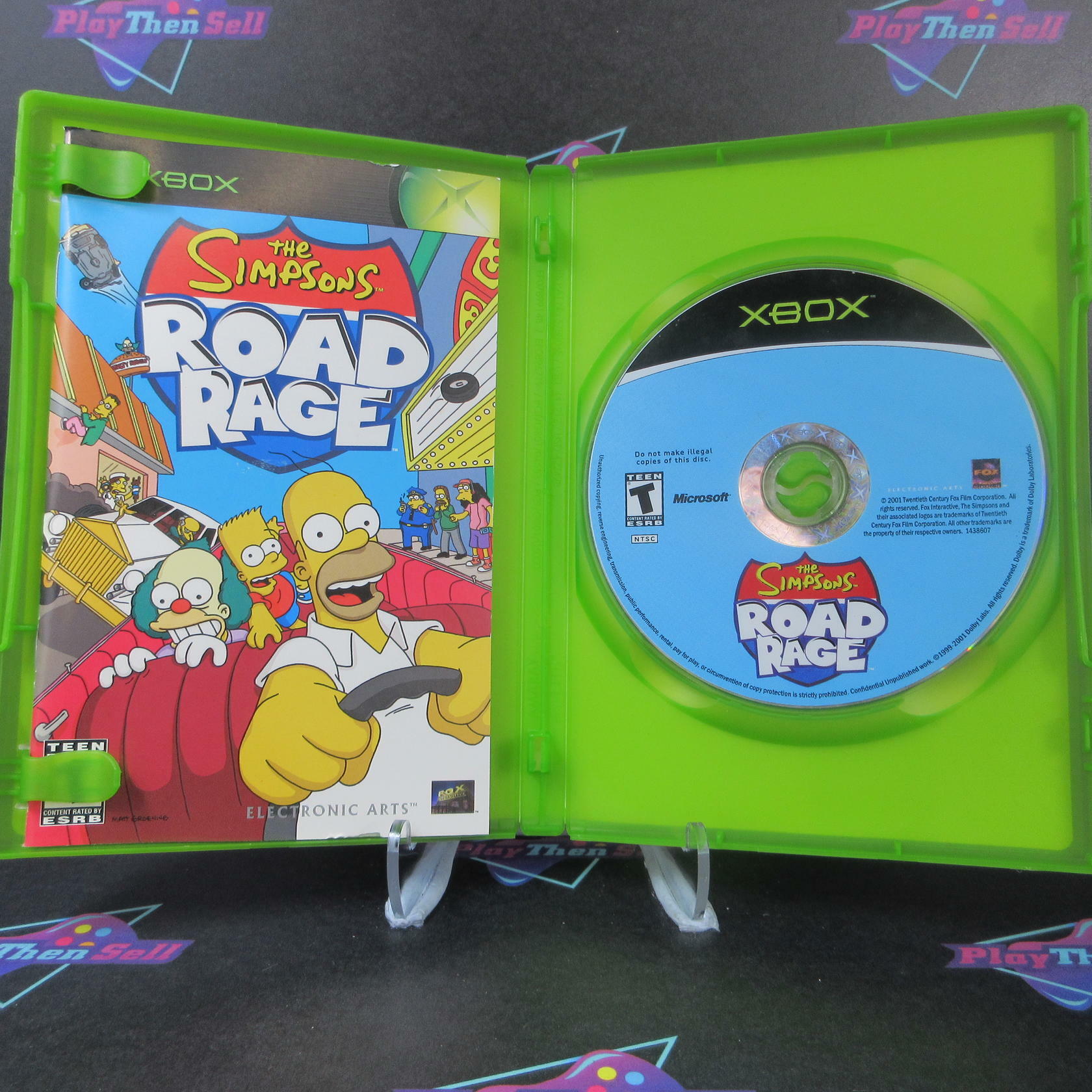 Simpsons Road Rage Xbox Platinum Hits - Like New